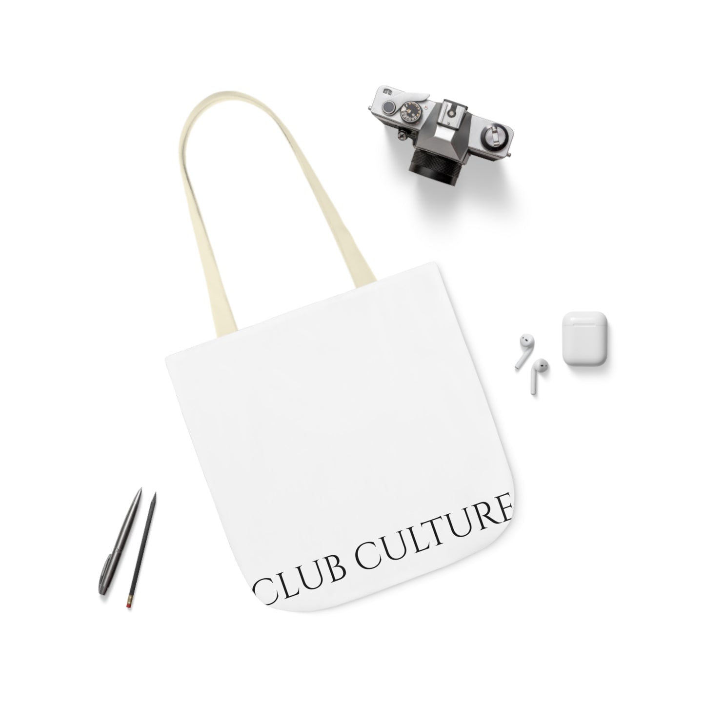 Canvas Tote Bag (5 Strap-Color Options)