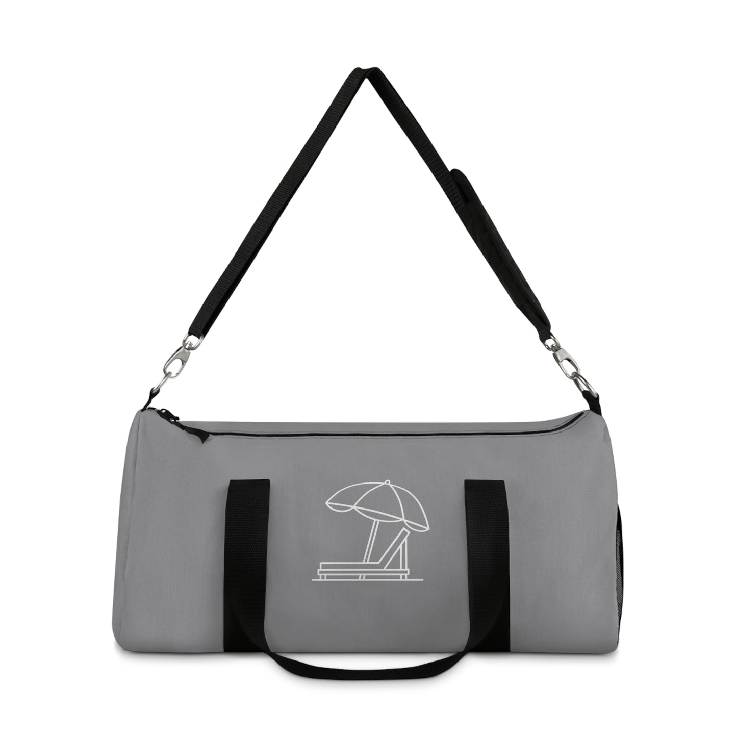 Canvas Duffel Bag (White Logo)