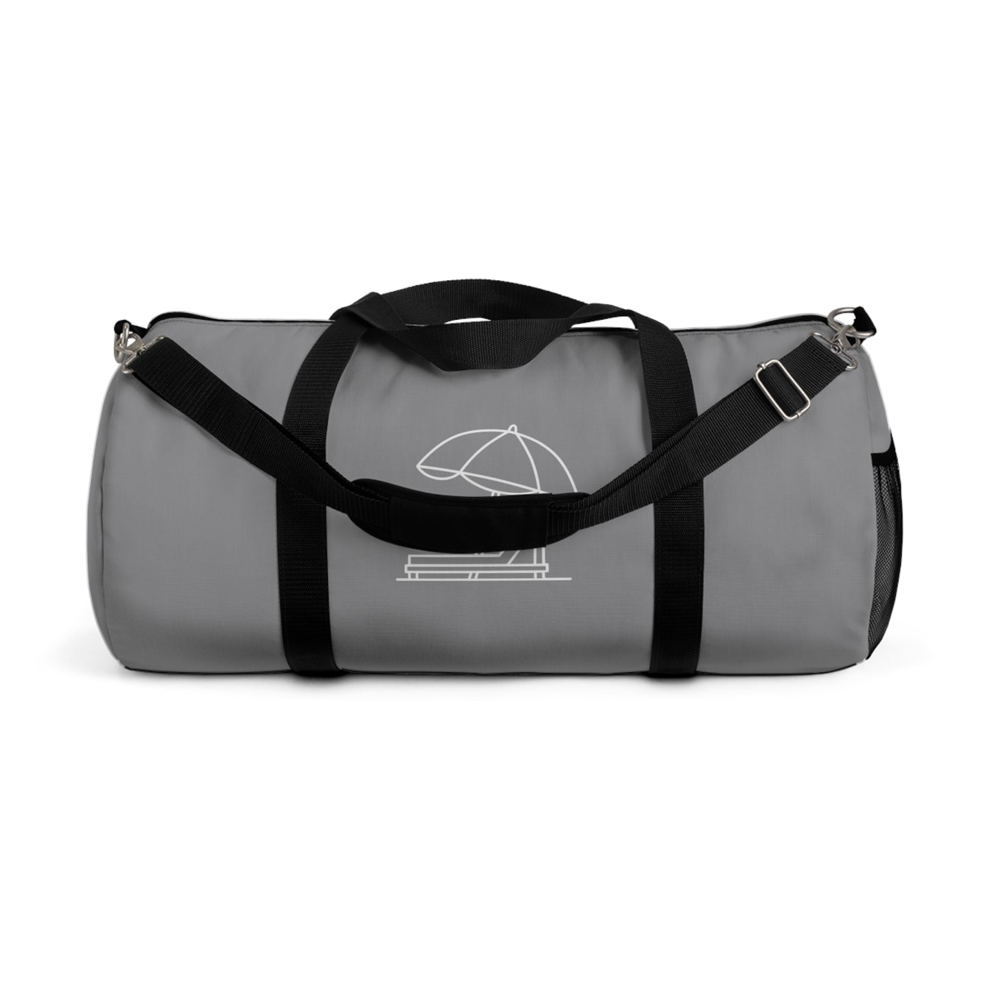 Canvas Duffel Bag (White Logo)