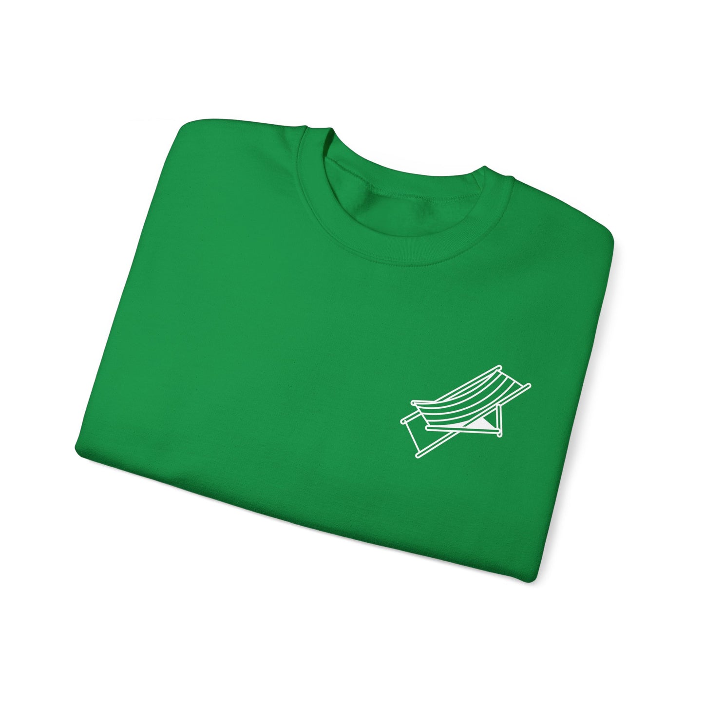 Beach Chair - Sweatshirt (White Logo)