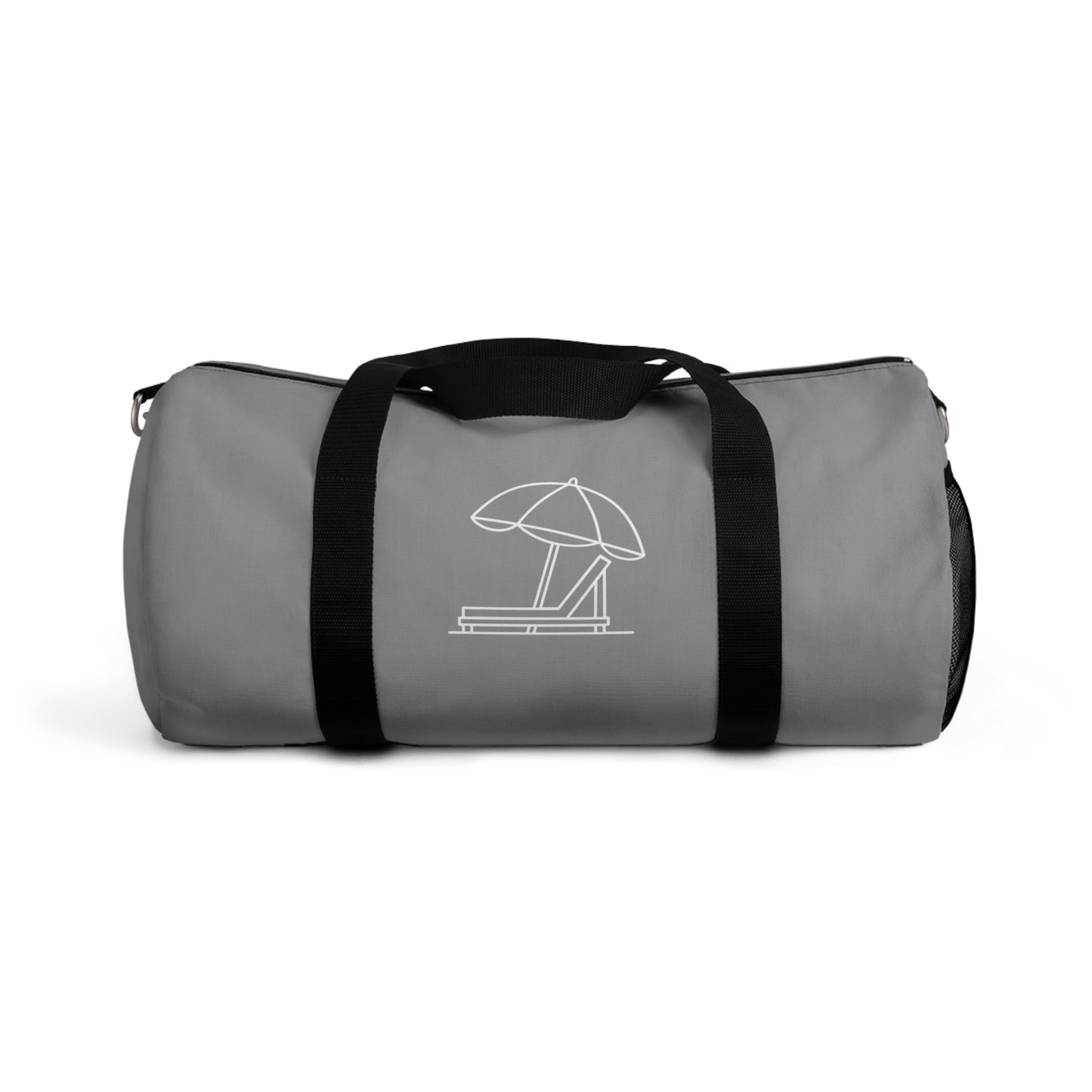Canvas Duffel Bag (White Logo)