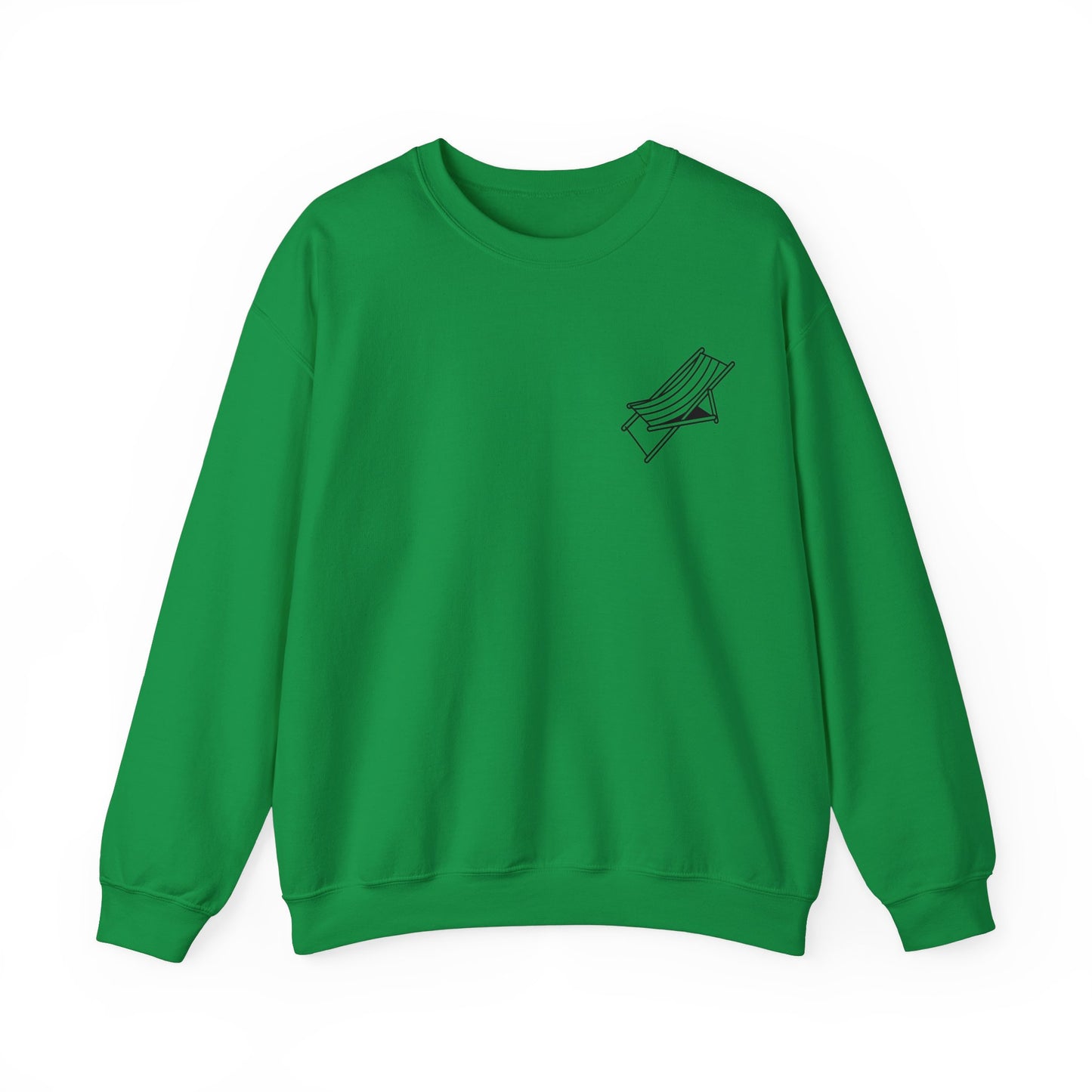 Beach Chair - Sweatshirt (Black Logo)