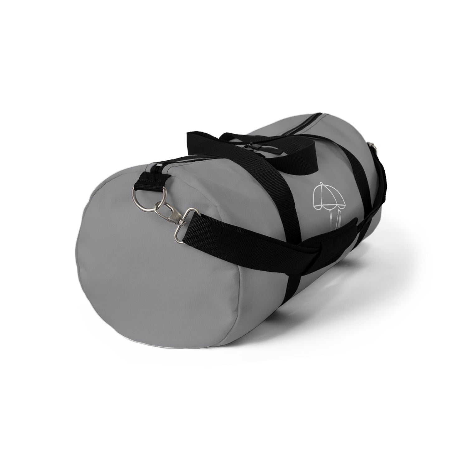Canvas Duffel Bag (White Logo)