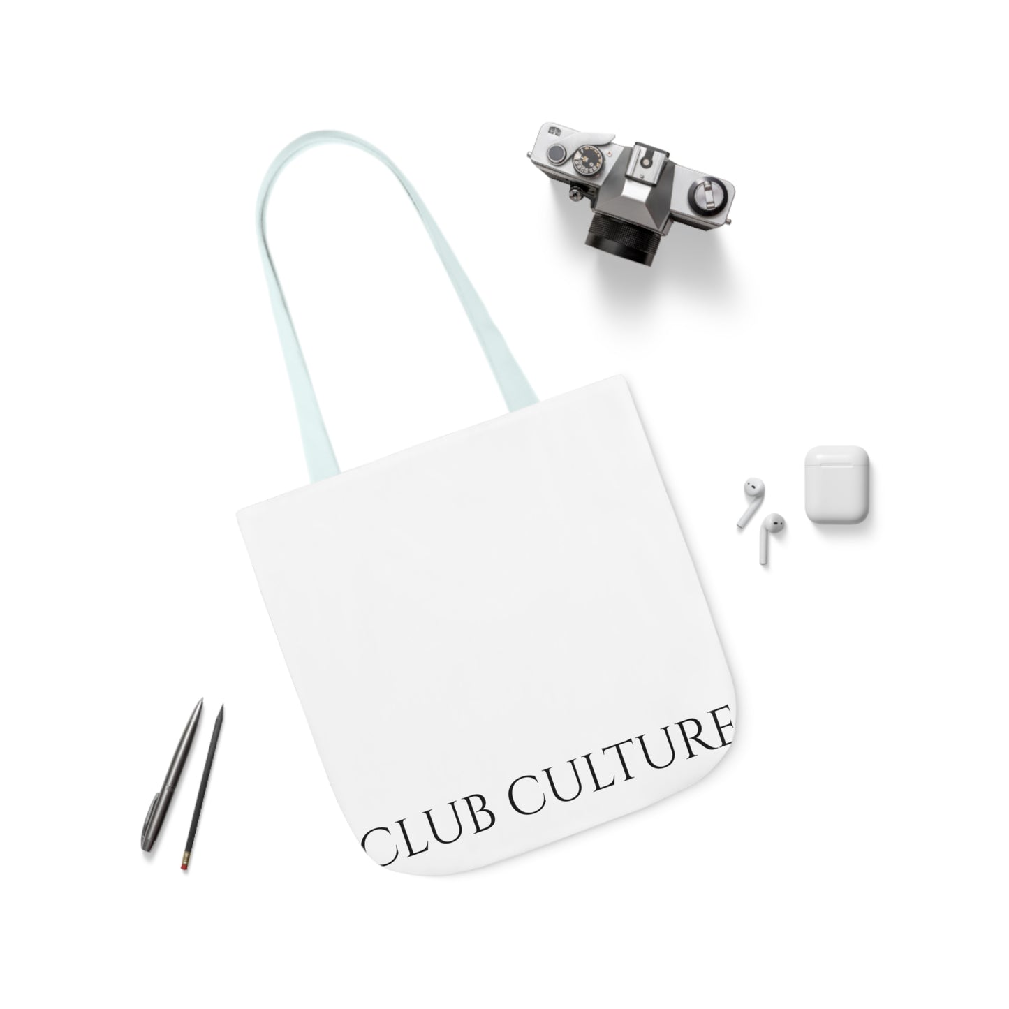 Canvas Tote Bag (5 Strap-Color Options)