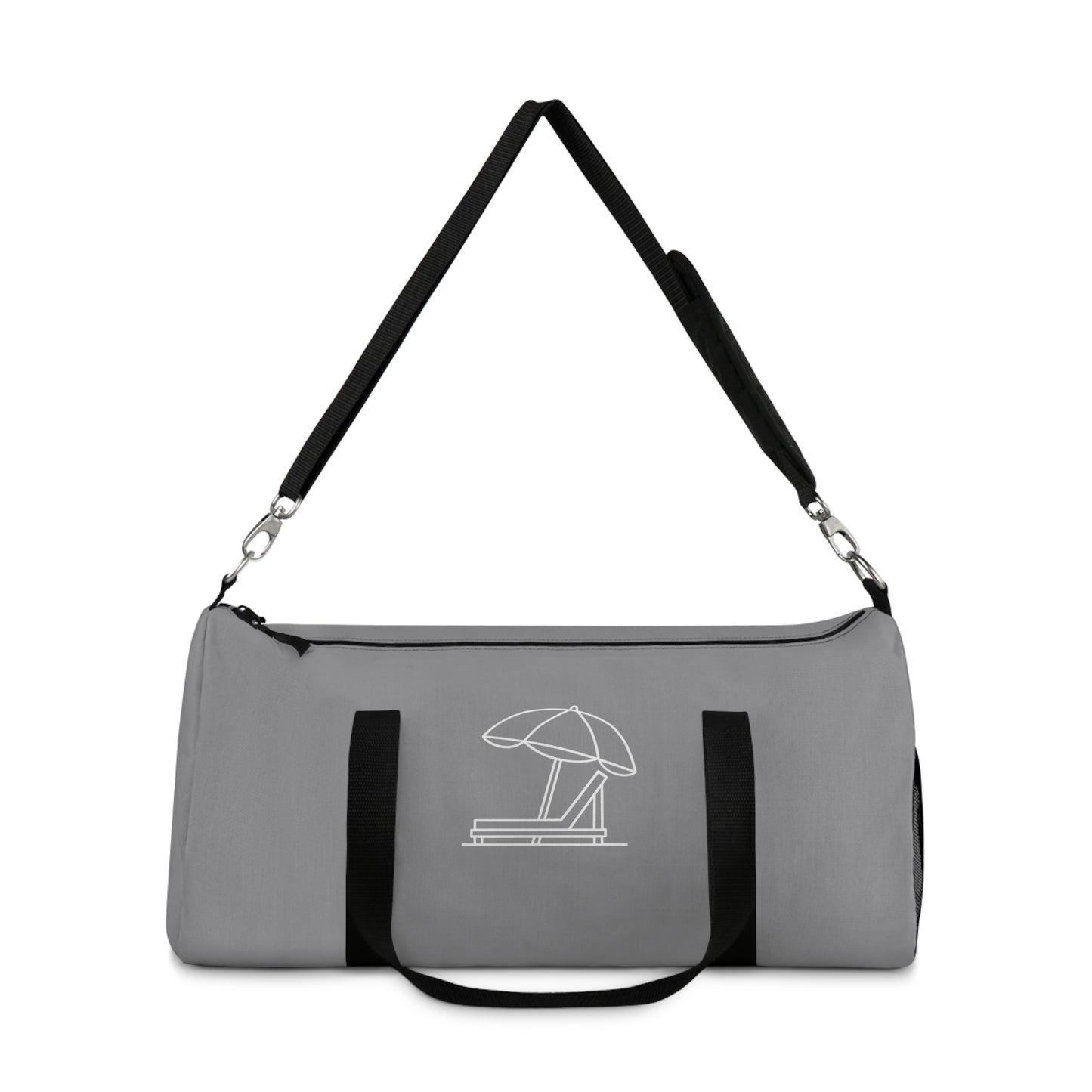 Canvas Duffel Bag (White Logo)
