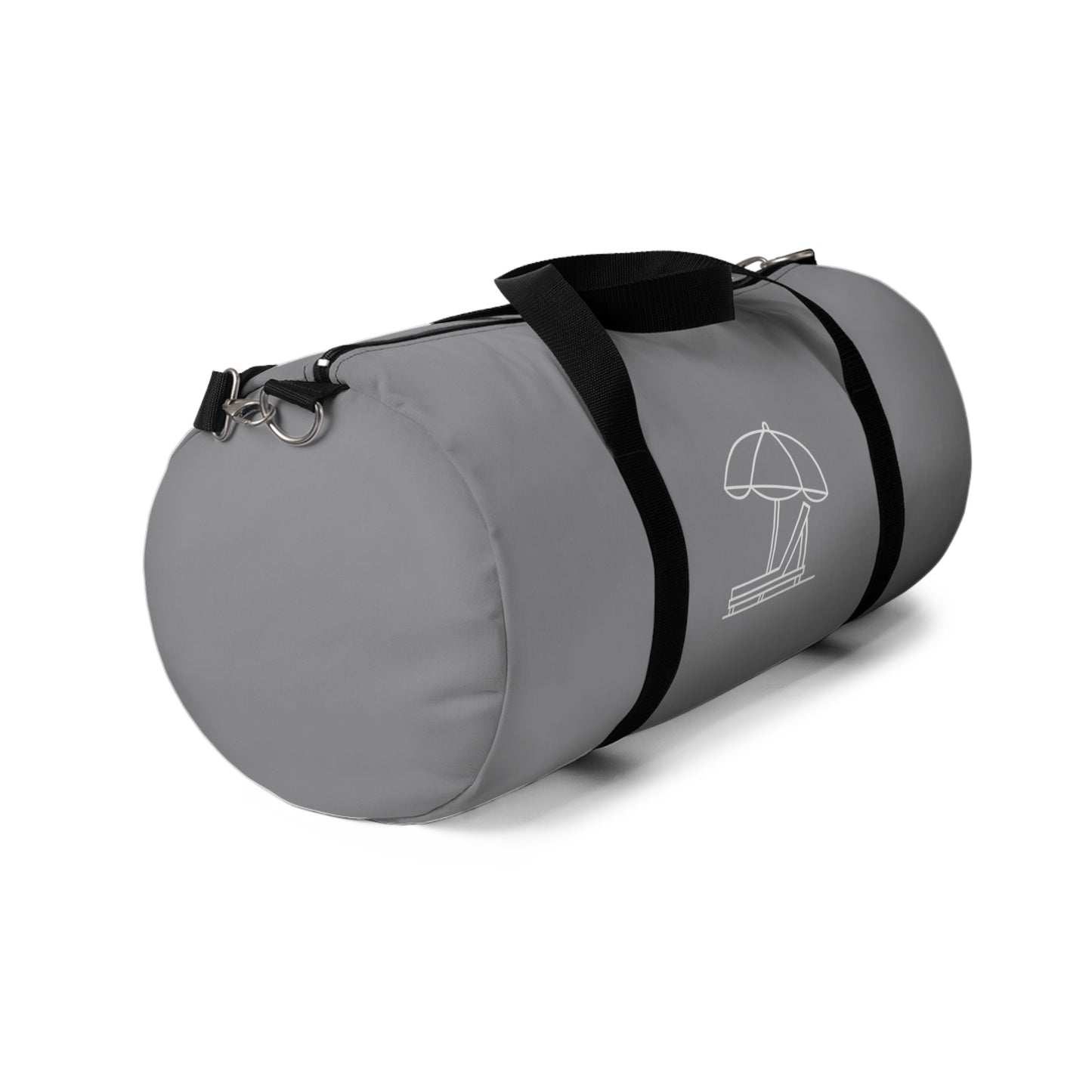 Canvas Duffel Bag (White Logo)