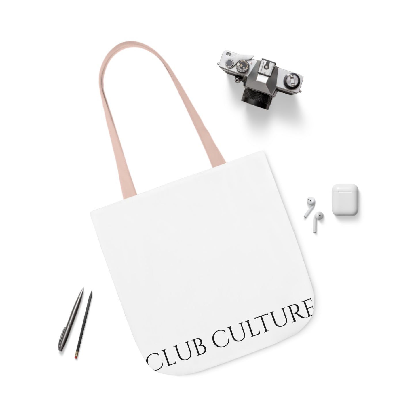 Canvas Tote Bag (5 Strap-Color Options)