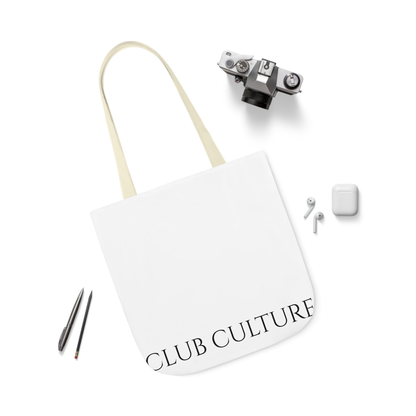 Canvas Tote Bag (5 Strap-Color Options)