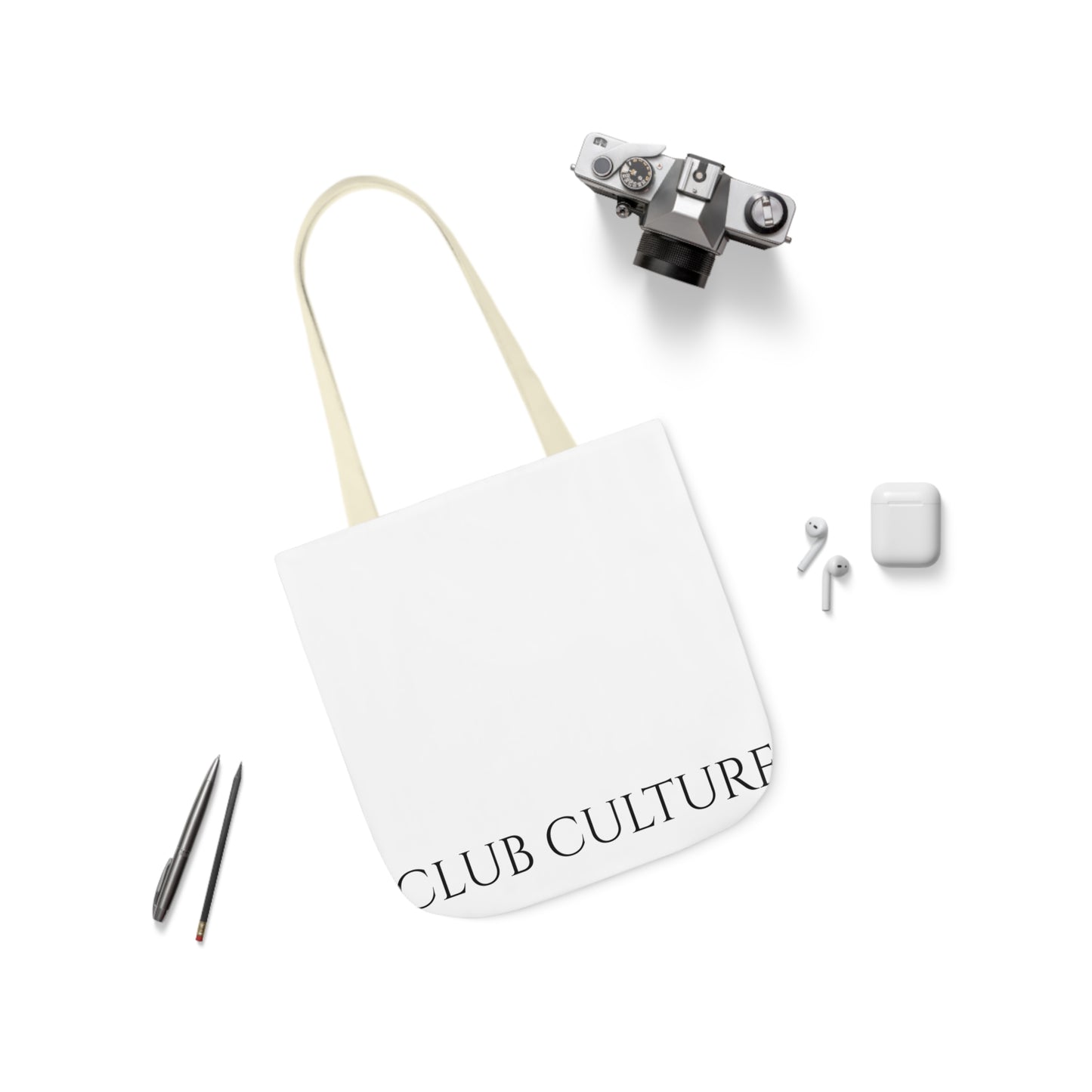 Canvas Tote Bag (5 Strap-Color Options)