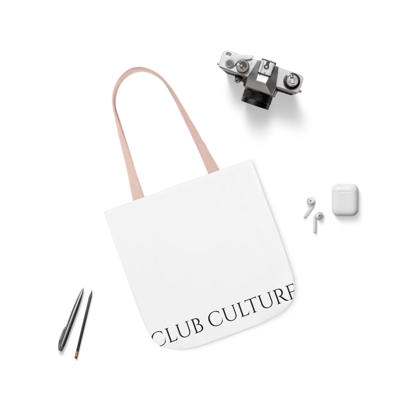 Canvas Tote Bag (5 Strap-Color Options)