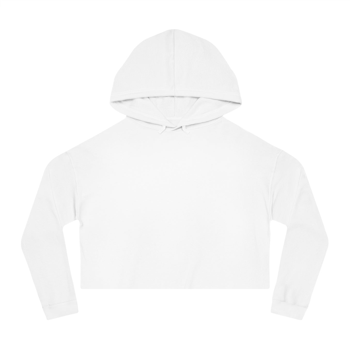 Beach Club - Cropped Hoodie (White Logo)