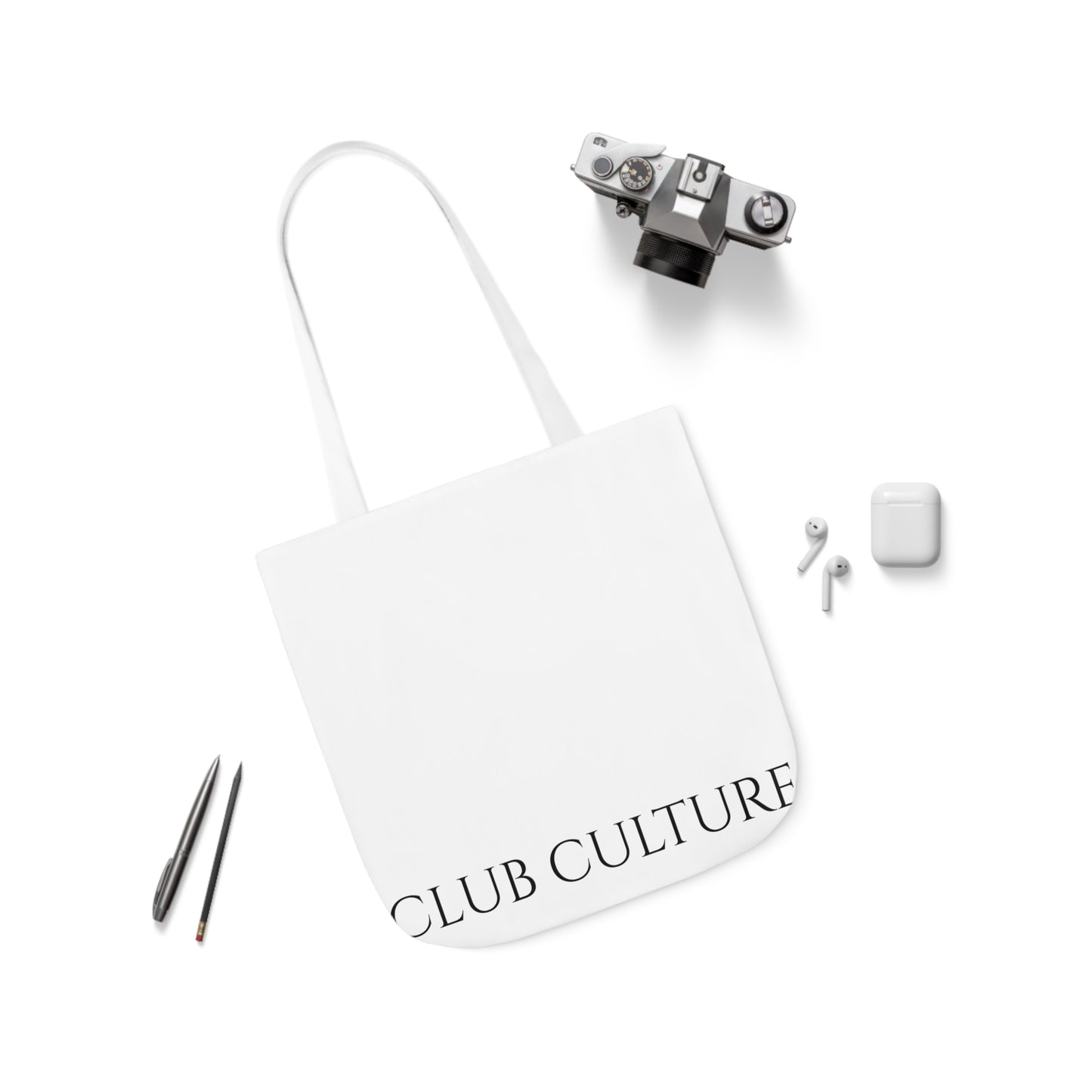 Canvas Tote Bag (5 Strap-Color Options)