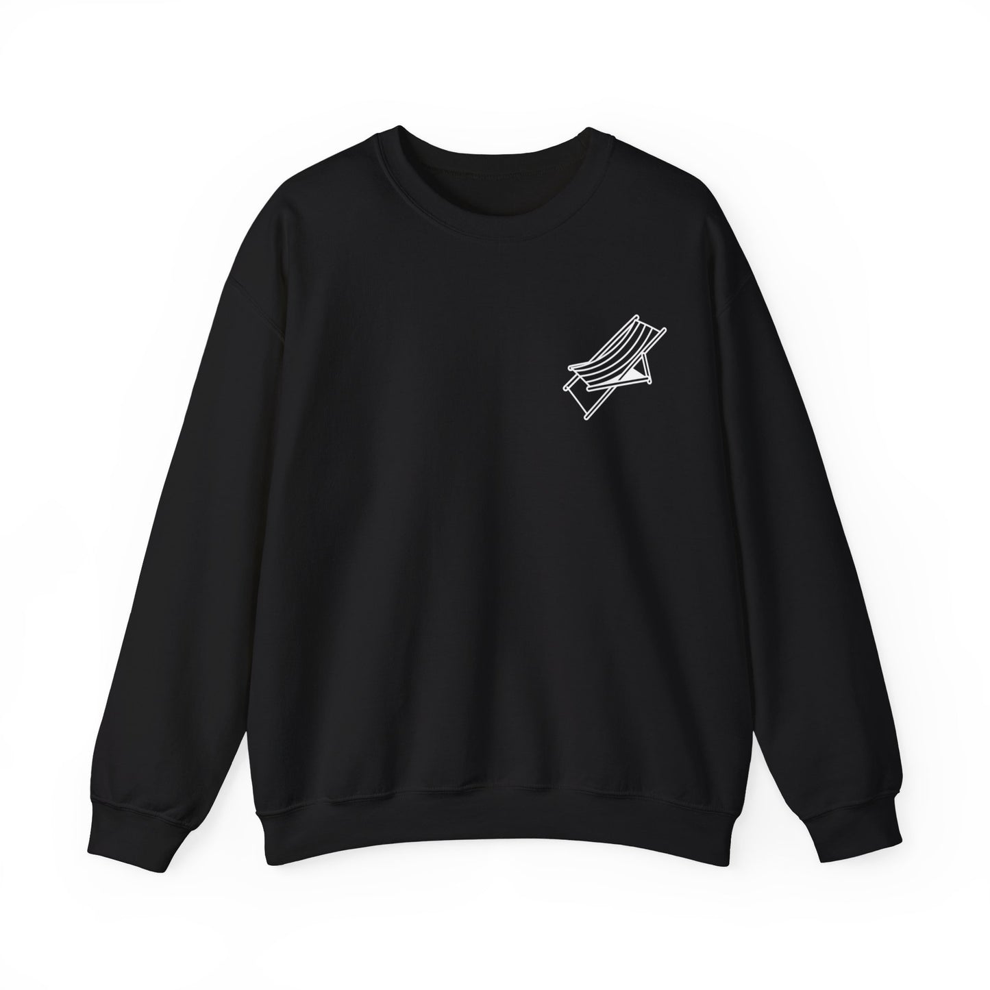 Beach Chair - Sweatshirt (White Logo)