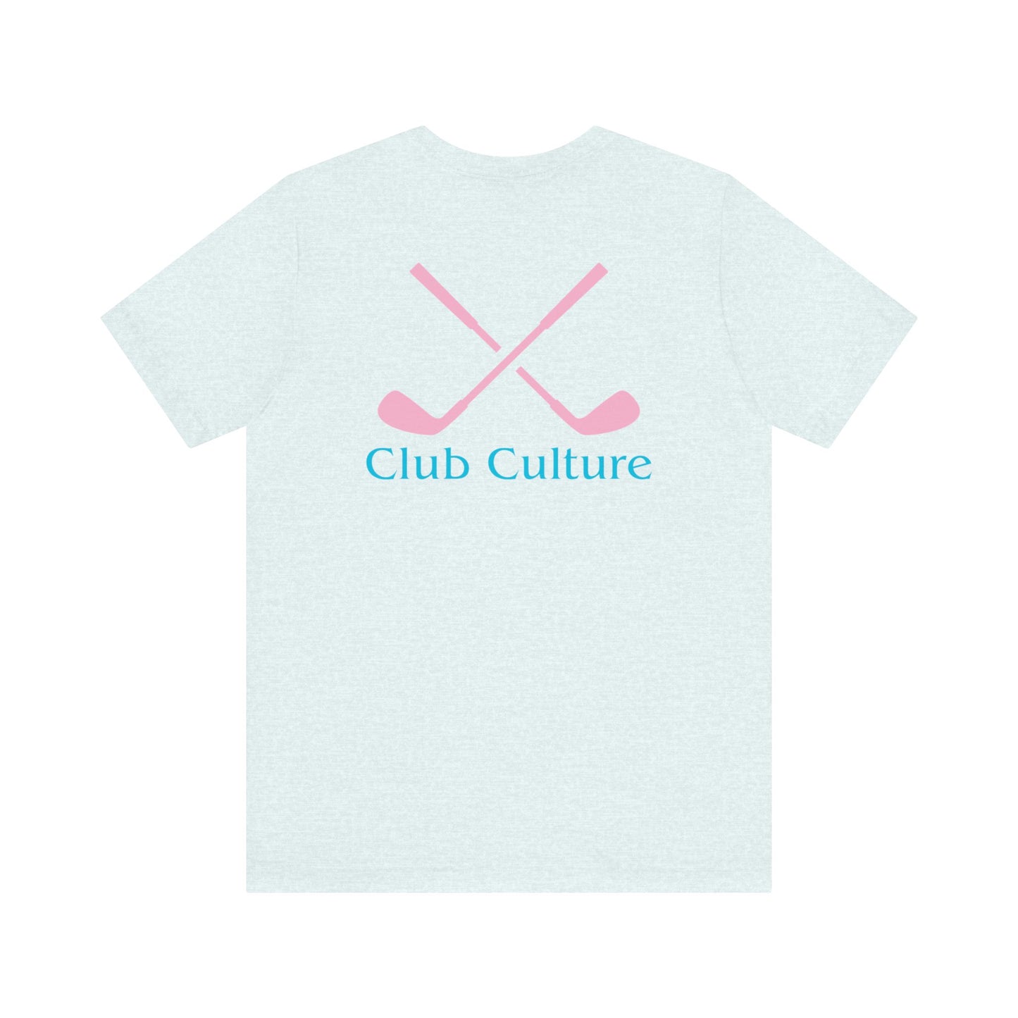 Golf (Pink on Blue )