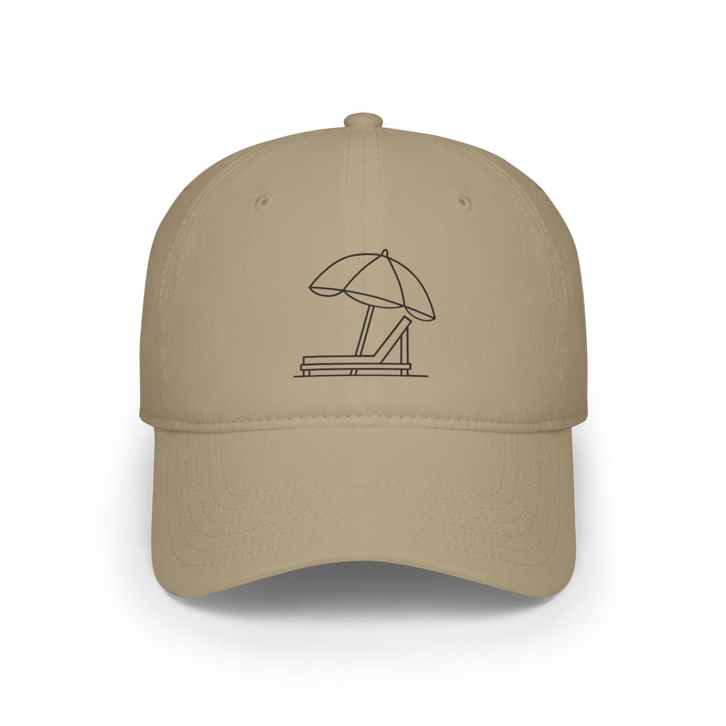 Club Hat - Beach Club (Black Logo)