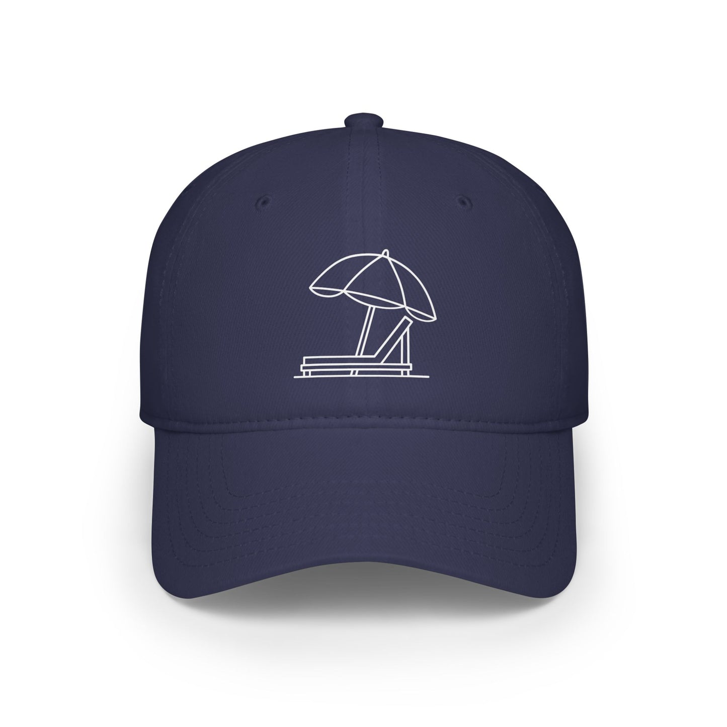 Club Hat - Beach Club (White Logo)