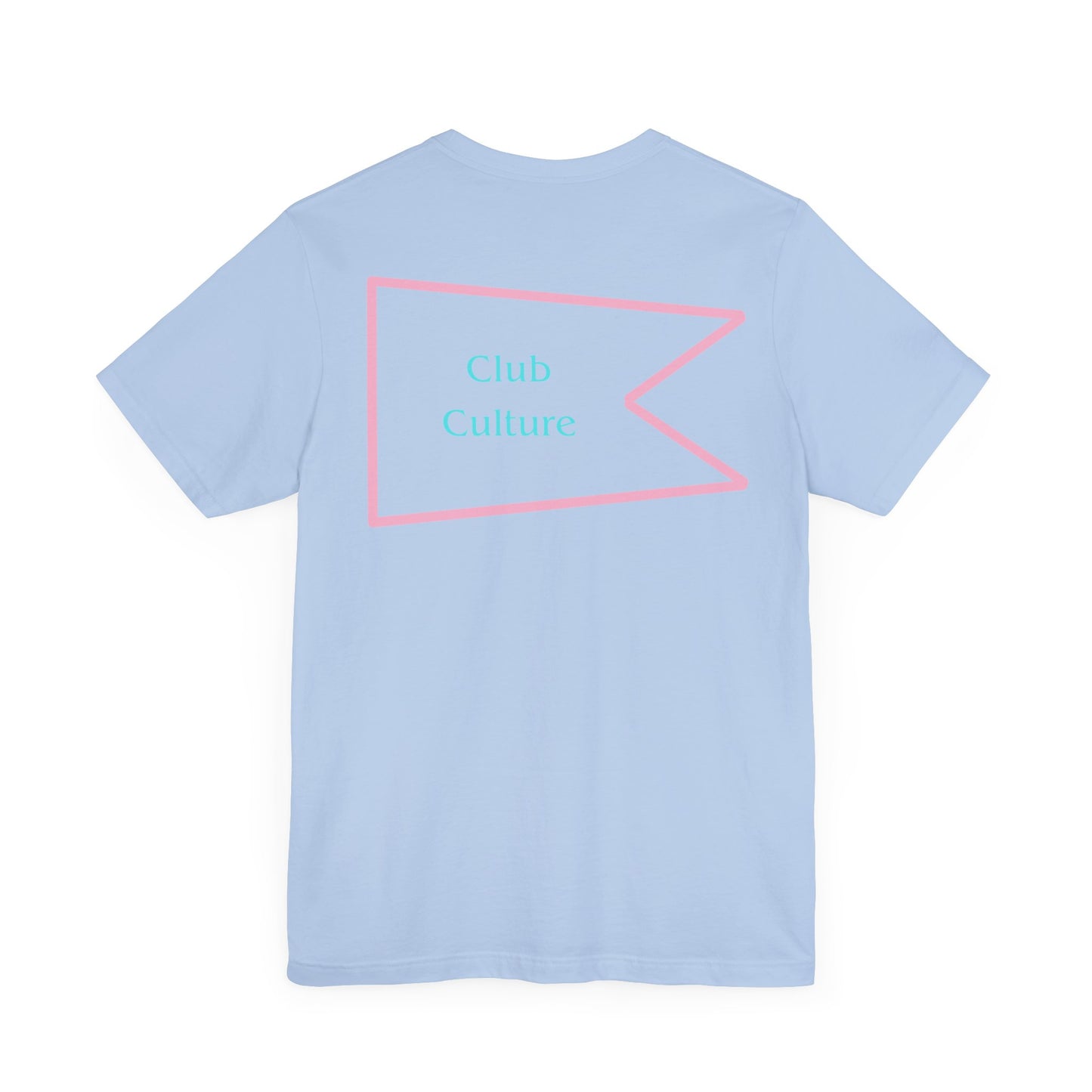 Yacht (Pink on Blue)