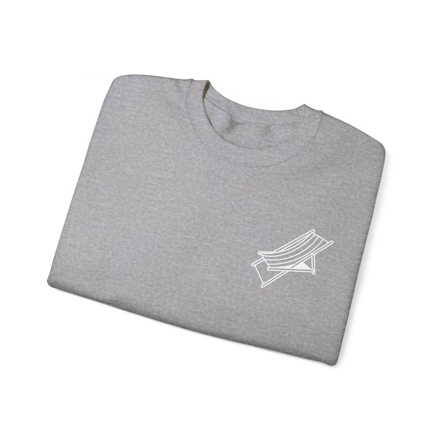 Beach Chair - Sweatshirt (White Logo)