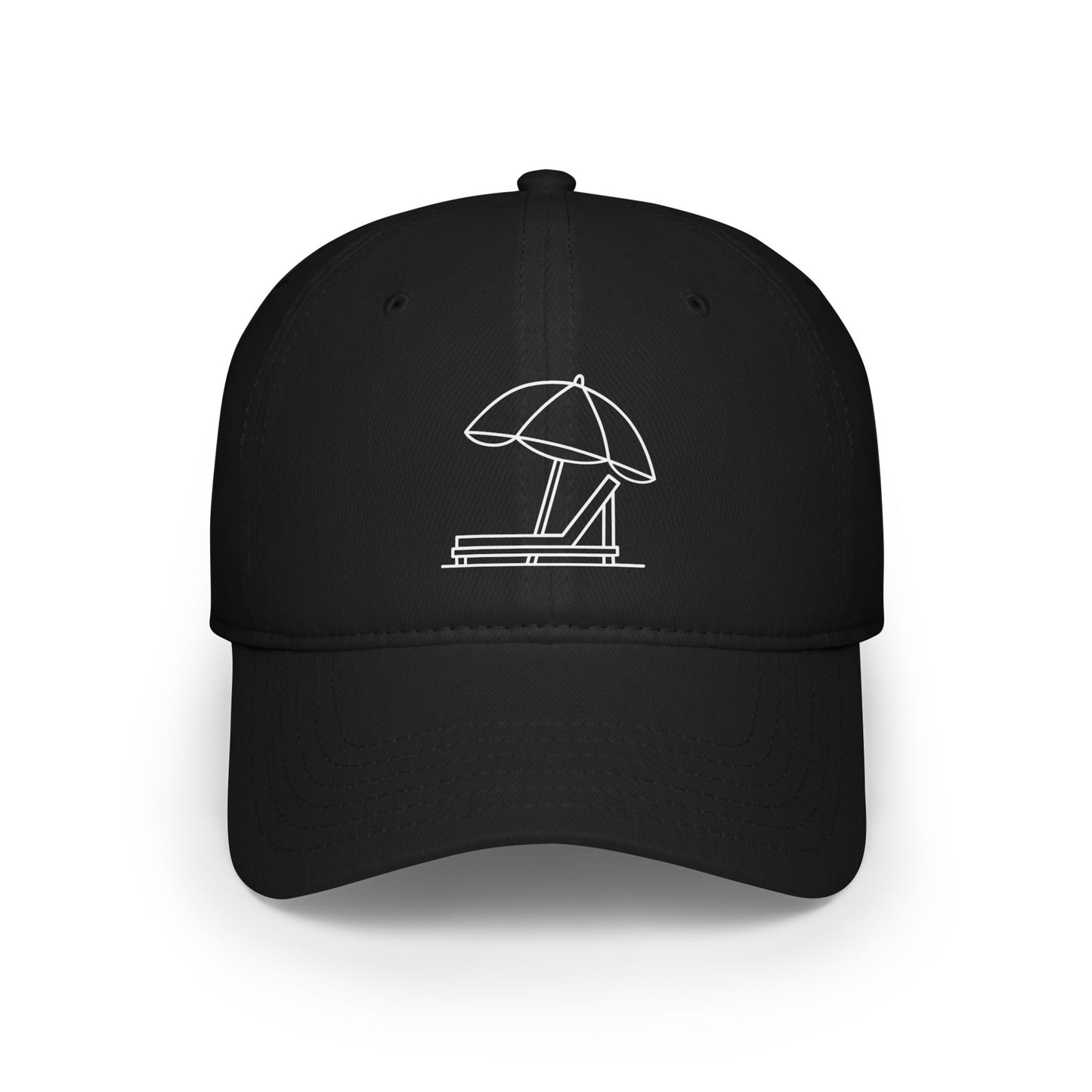 Club Hat - Beach Club (White Logo)