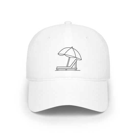 Club Hat - Beach Club (Black Logo)