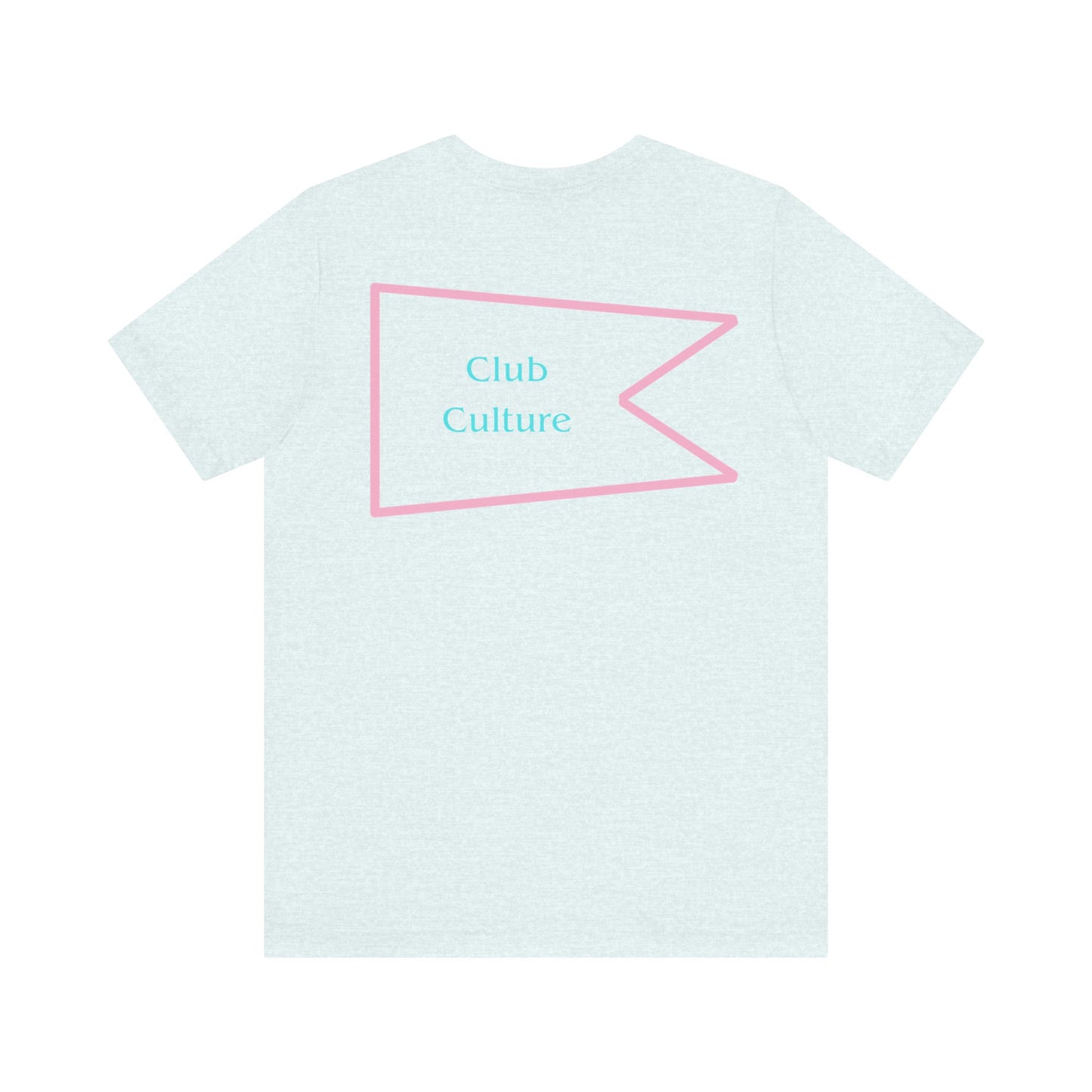 Yacht (Pink on Blue)