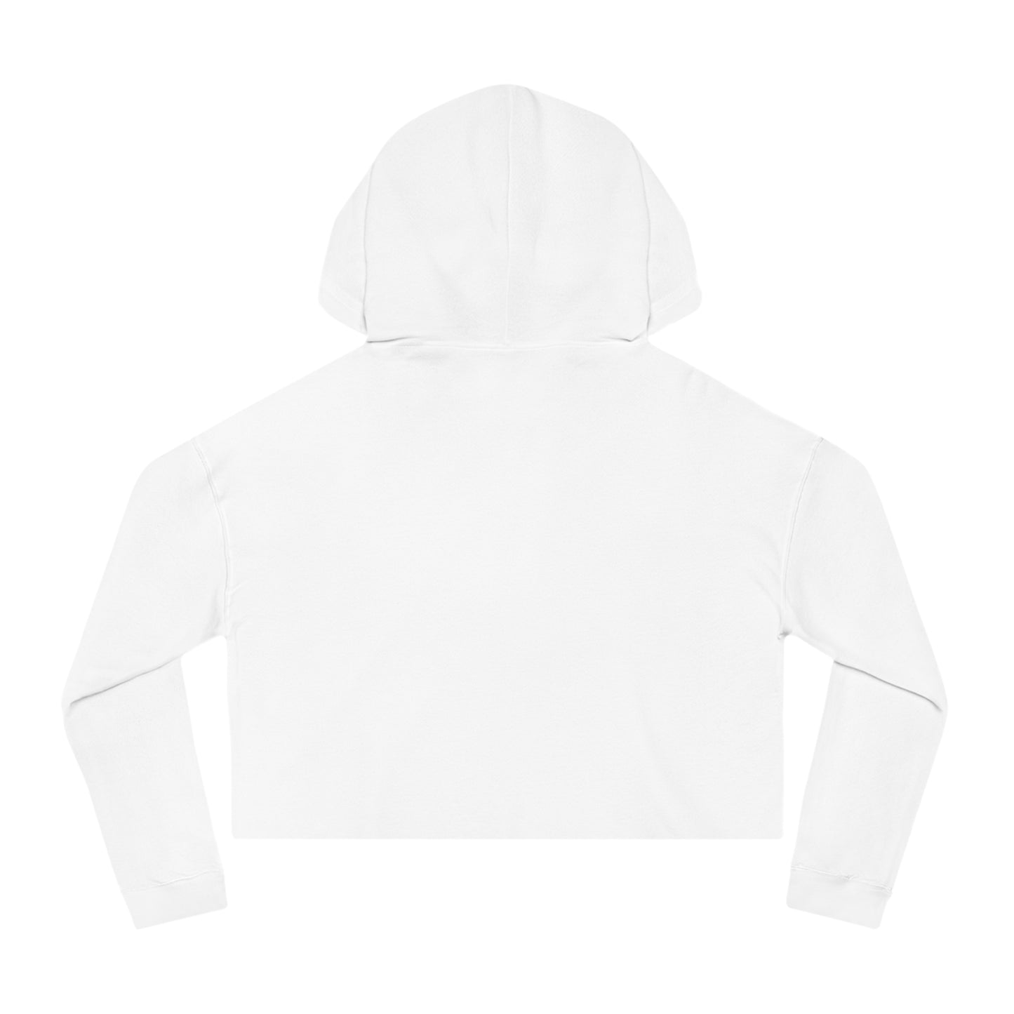 Beach Chair - Cropped Hoodie (Black Logo)