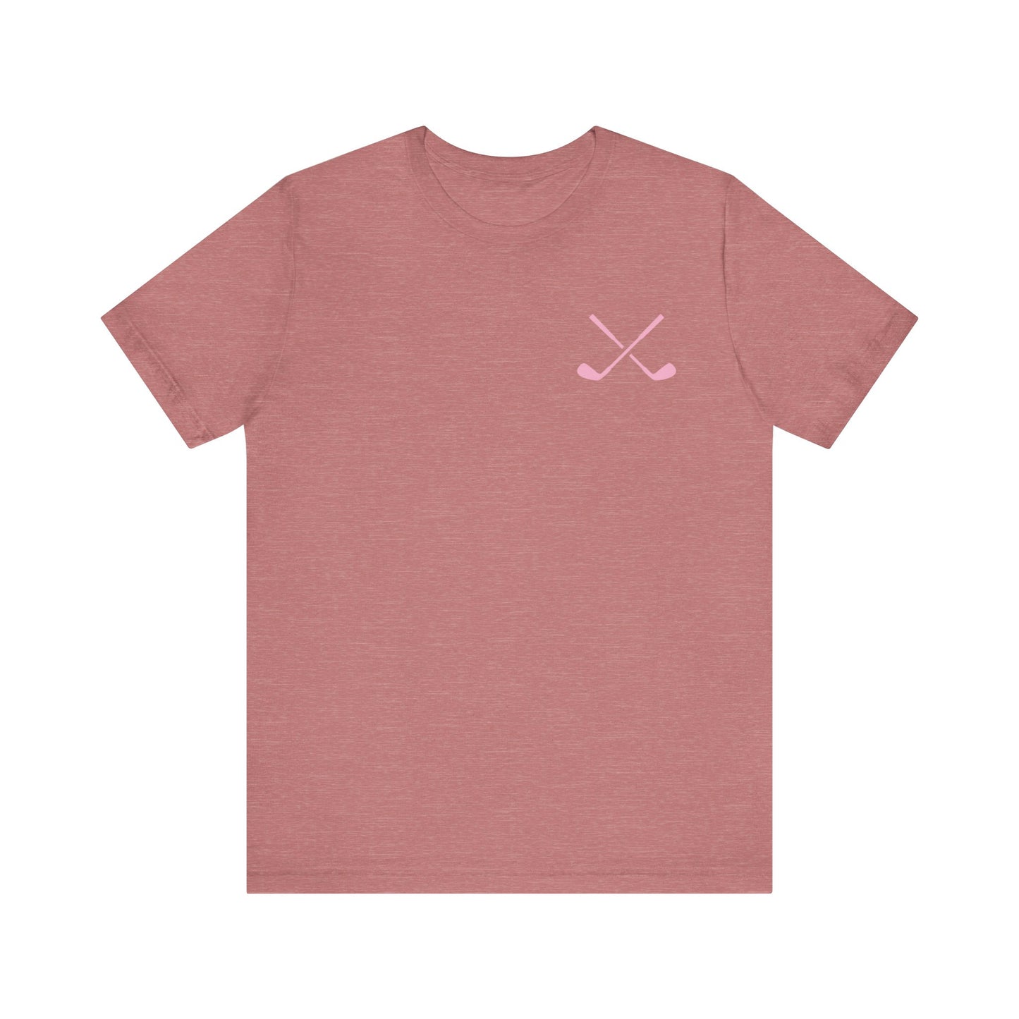 Golf (Pink on Blue )