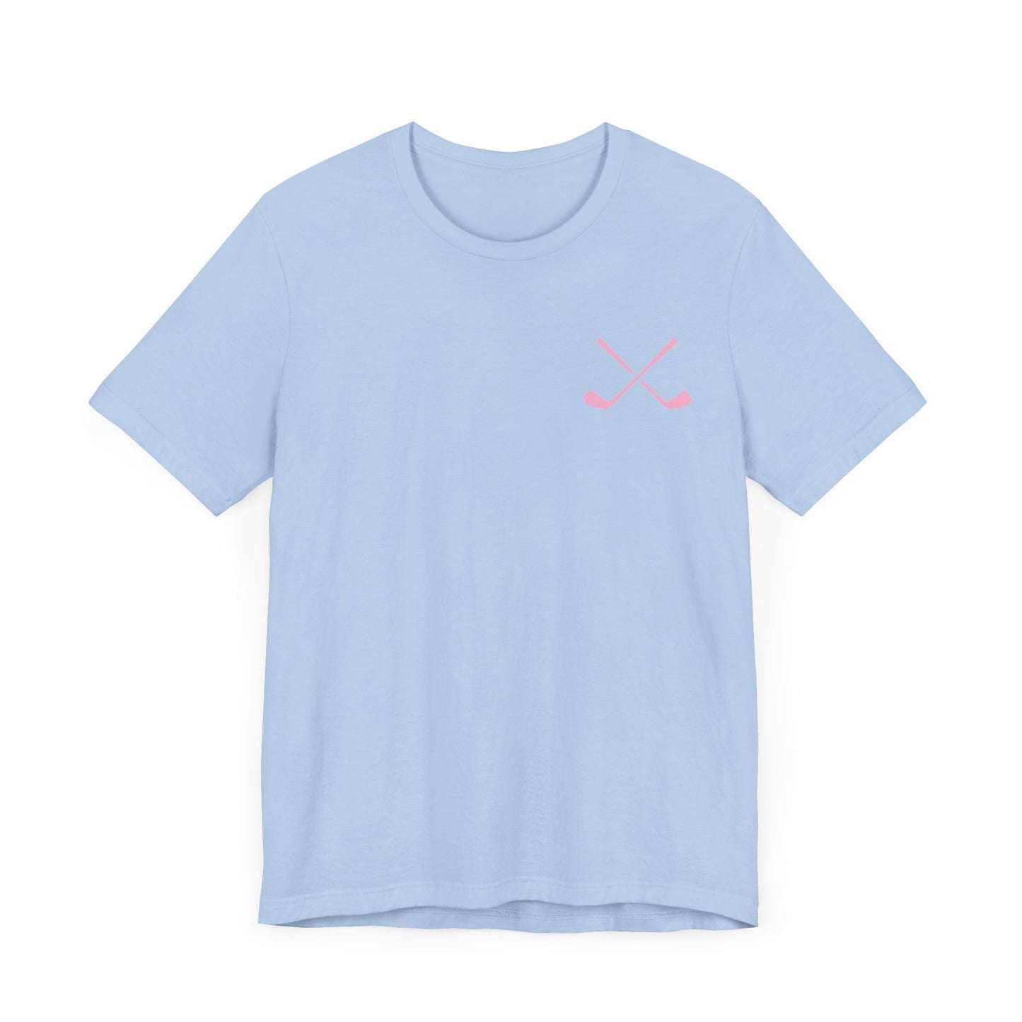 Golf (Pink on Blue )
