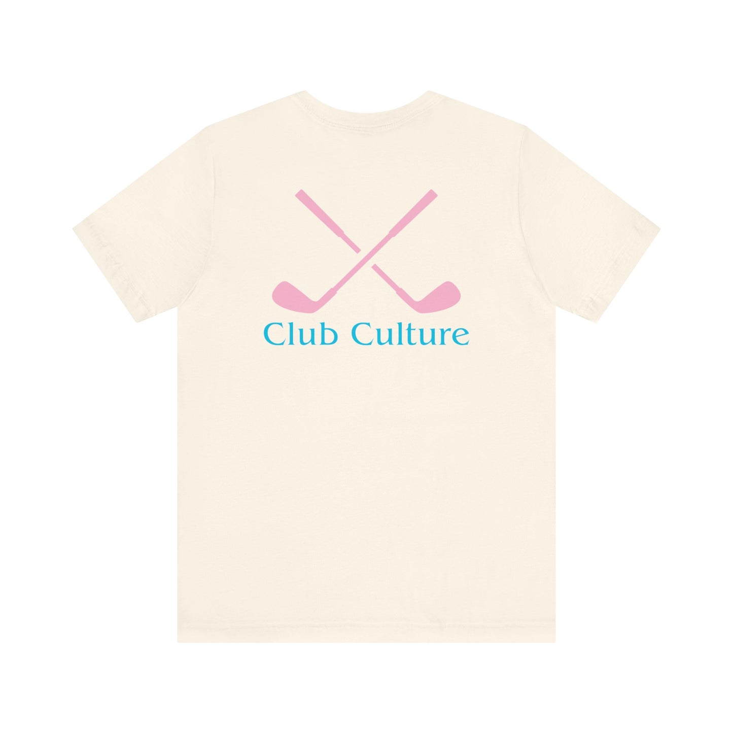 Golf (Pink on Blue )