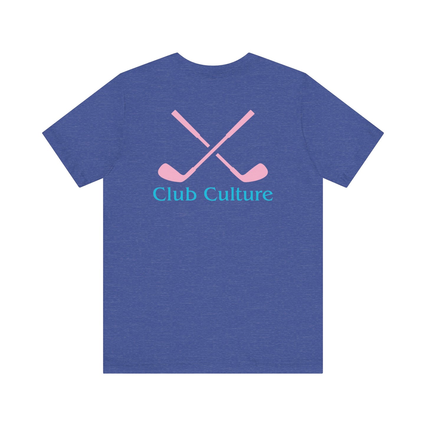 Golf (Pink on Blue )