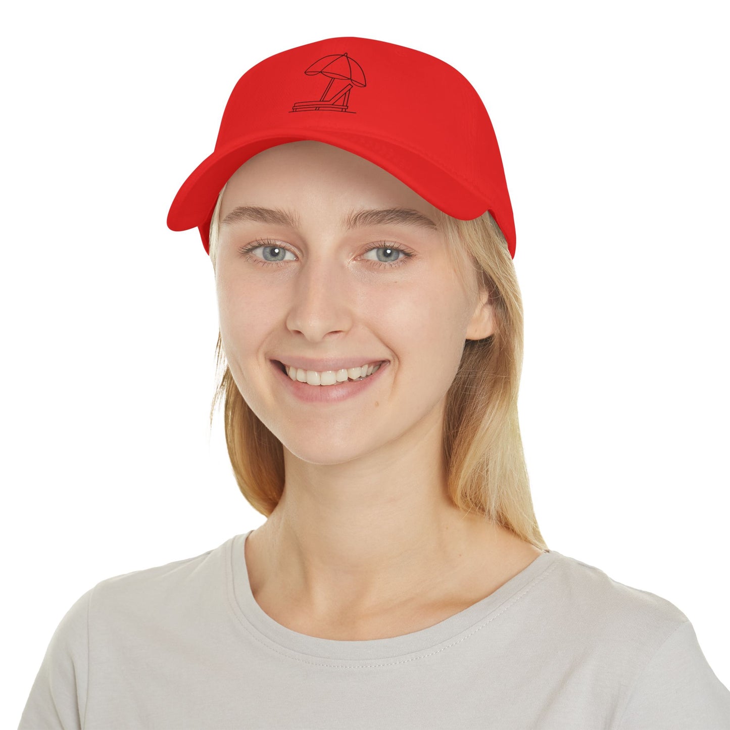 Club Hat - Beach Club (Black Logo)