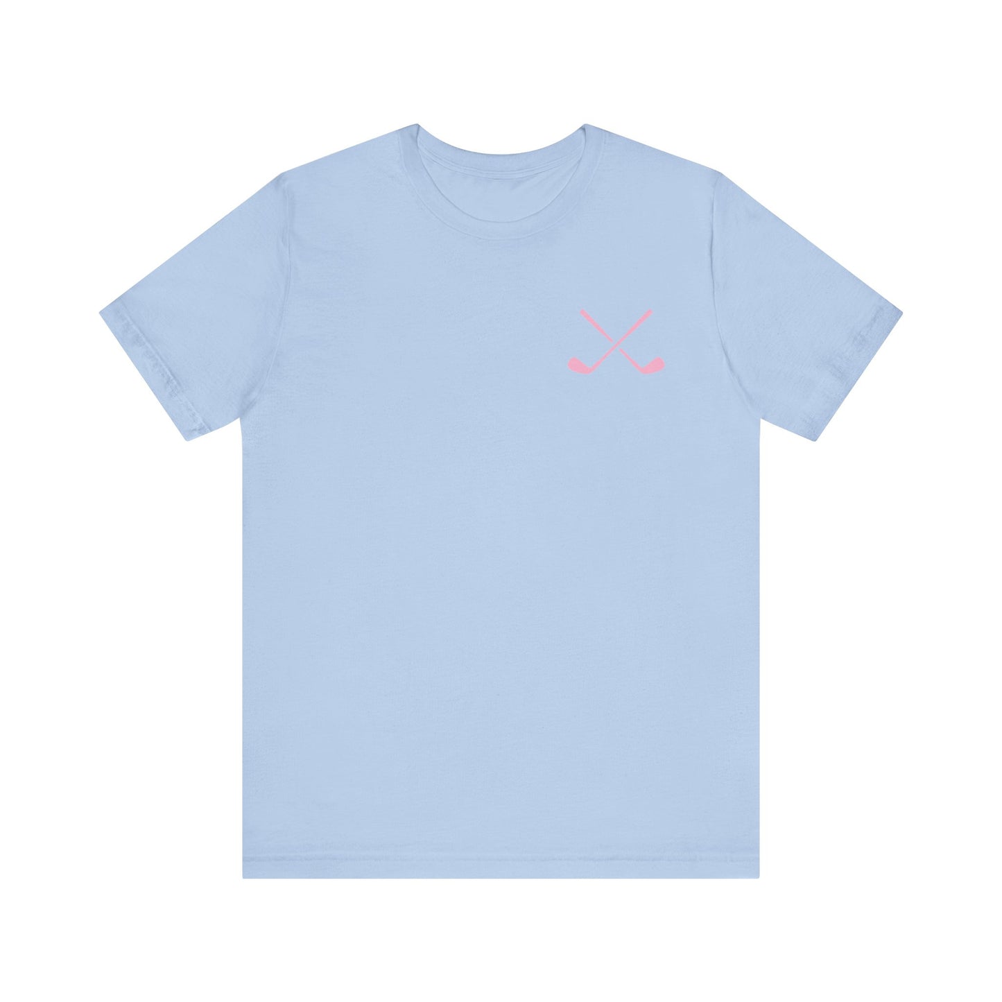 Golf (Pink on Blue )