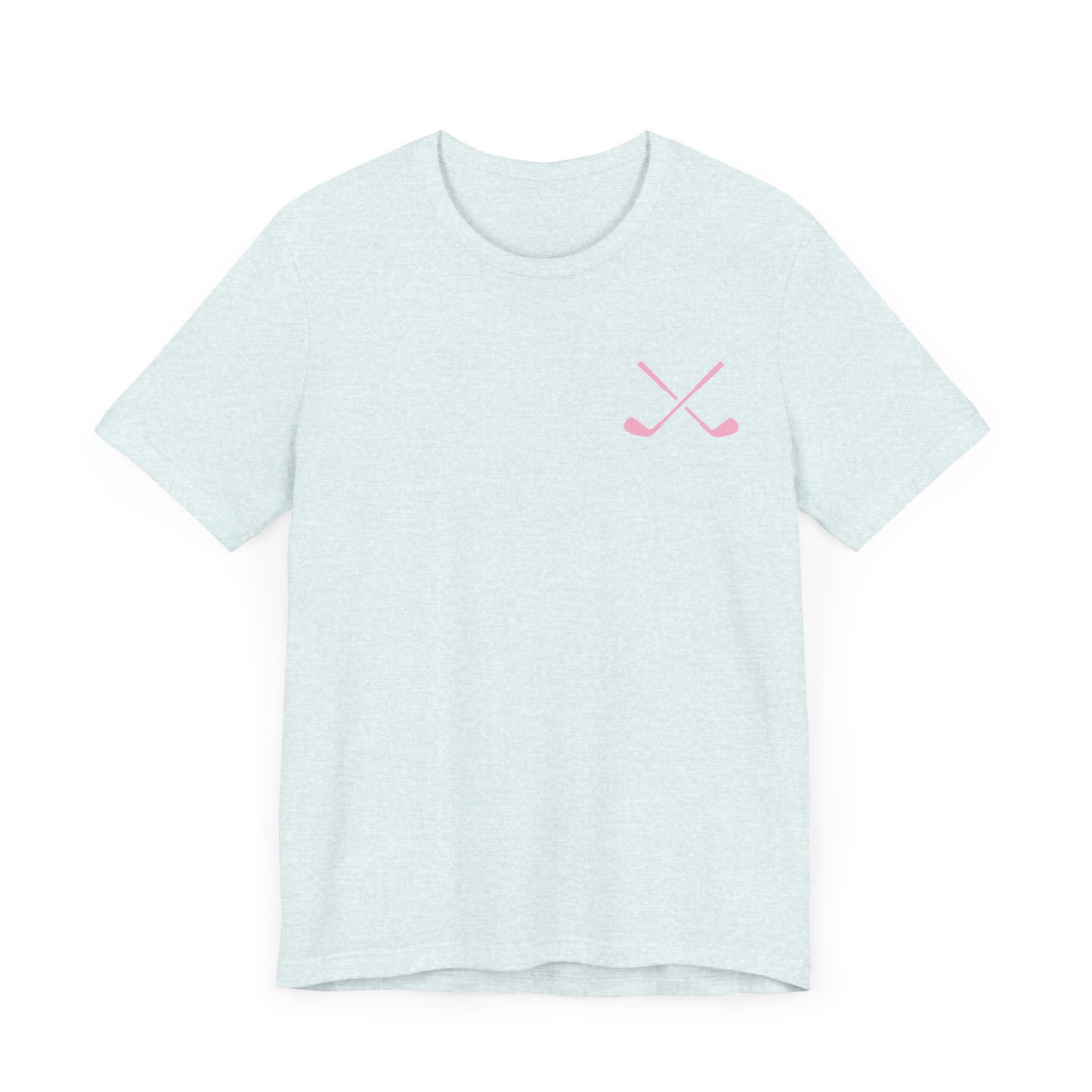 Golf (Pink on Blue )