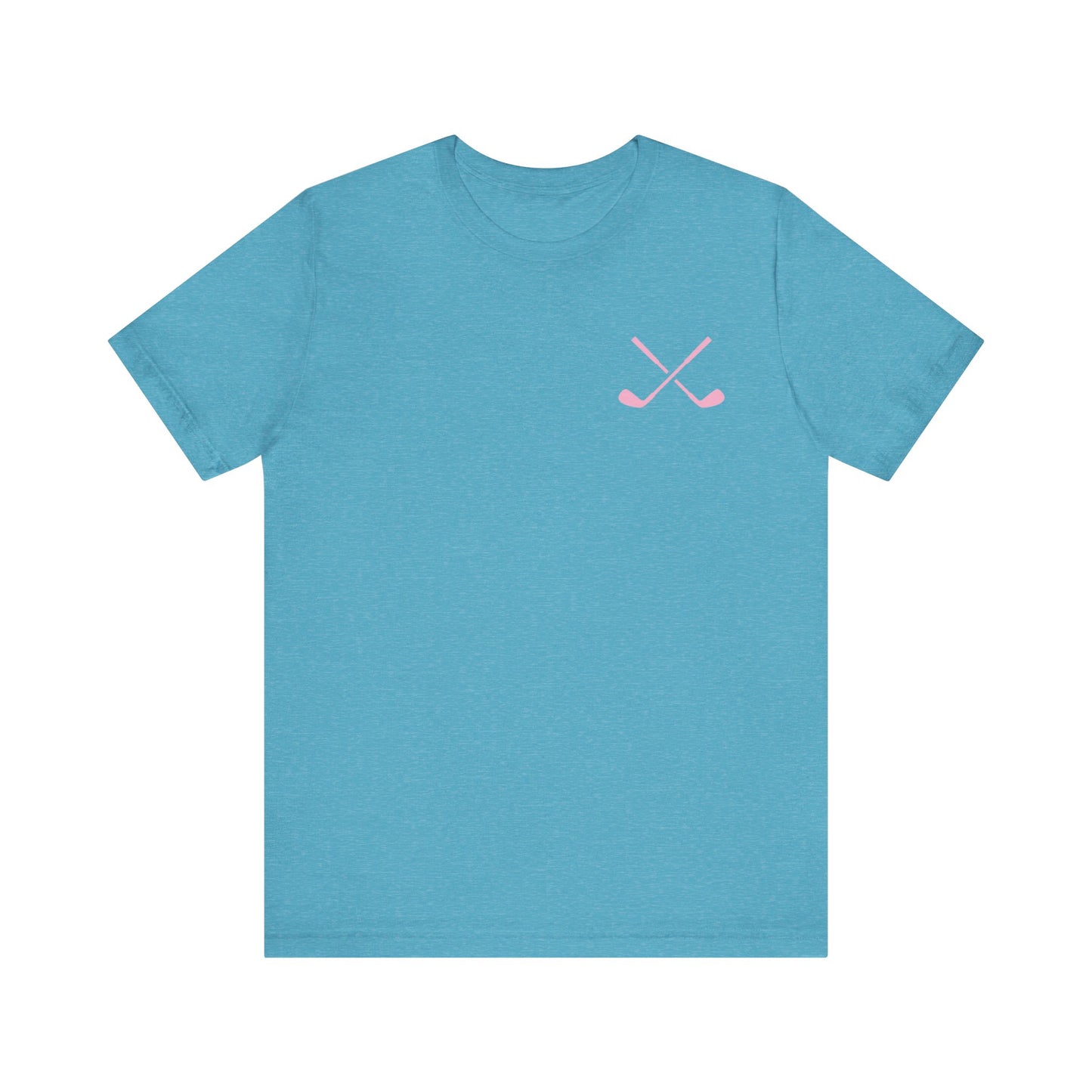 Golf (Pink on Blue )