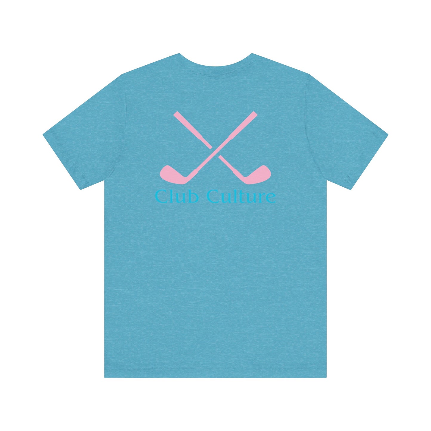 Golf (Pink on Blue )
