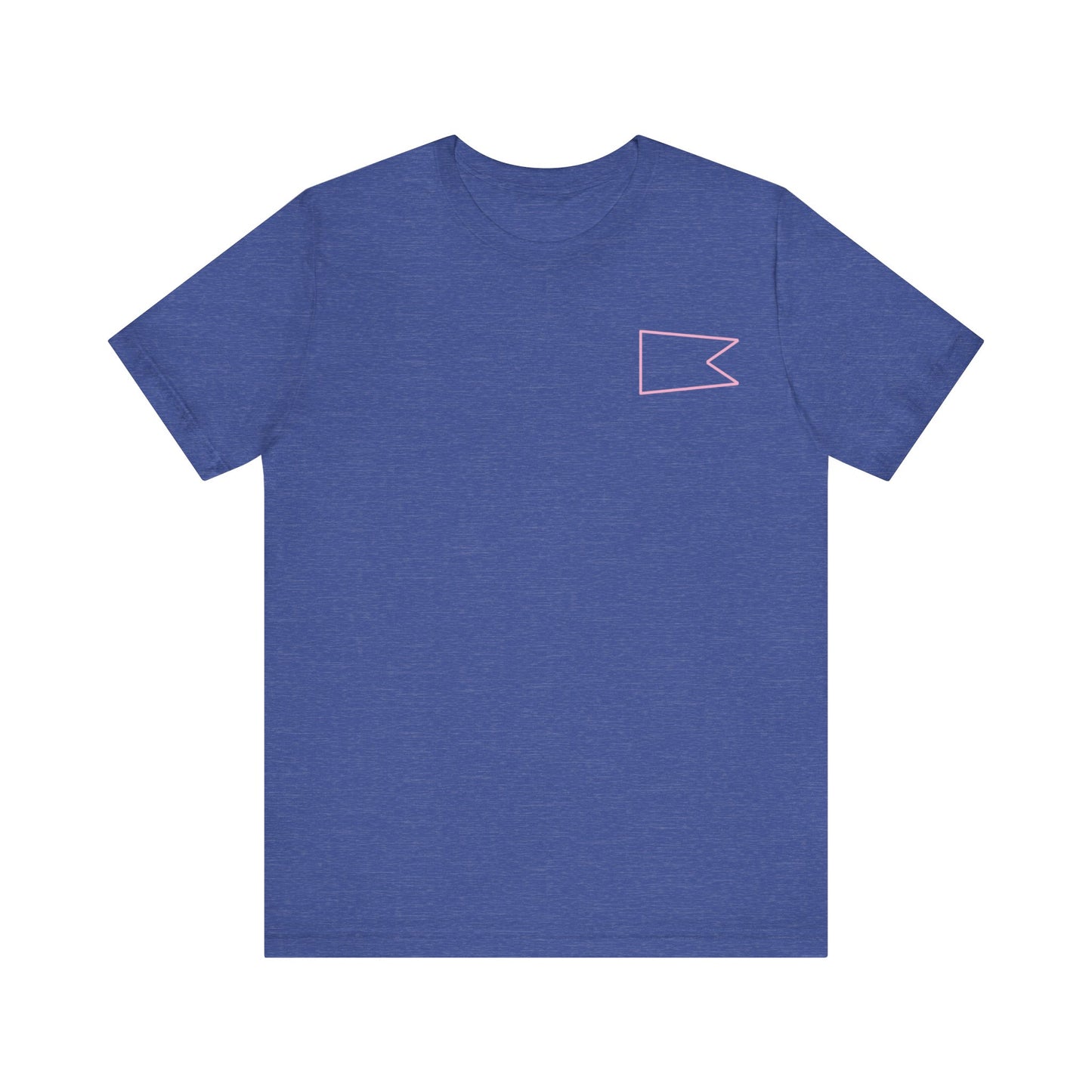 Yacht (Pink on Blue)