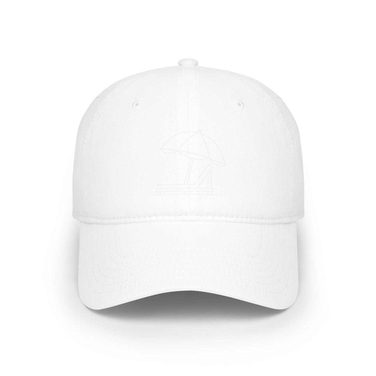 Club Hat - Beach Club (White Logo)