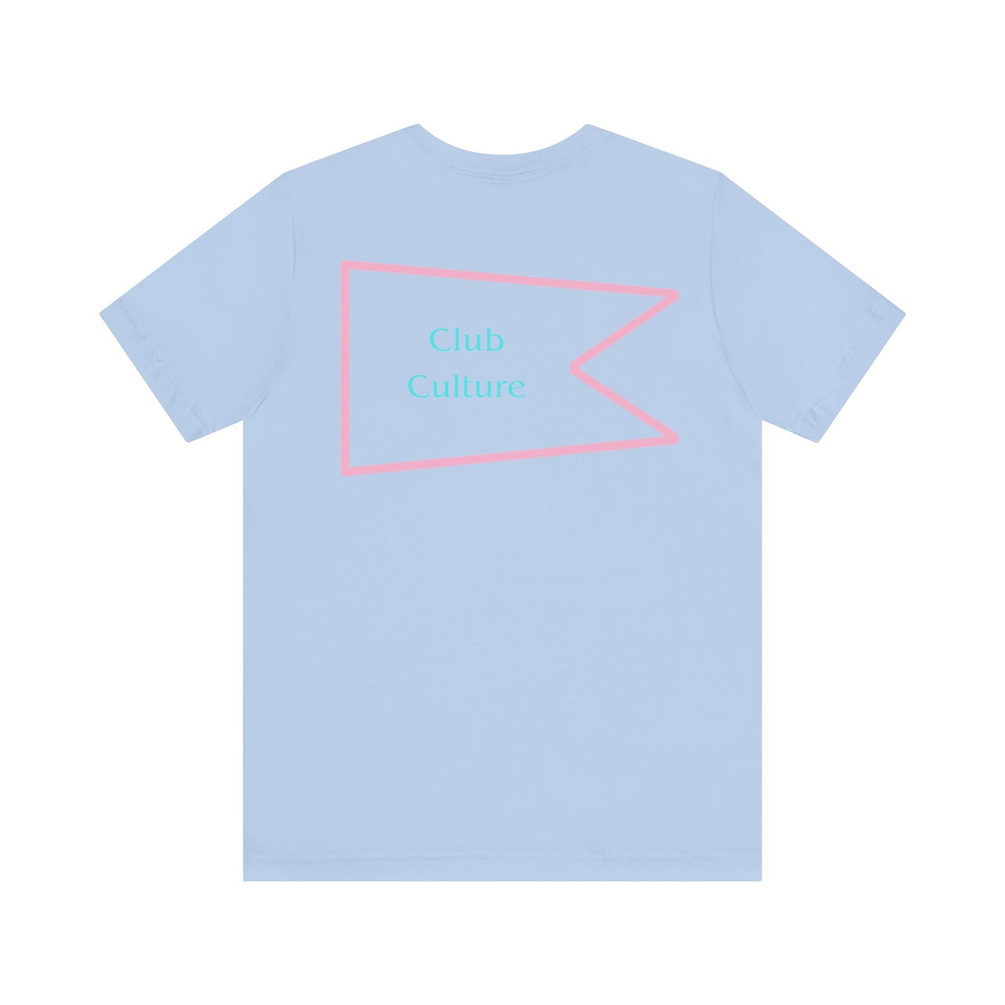 Yacht (Pink on Blue)