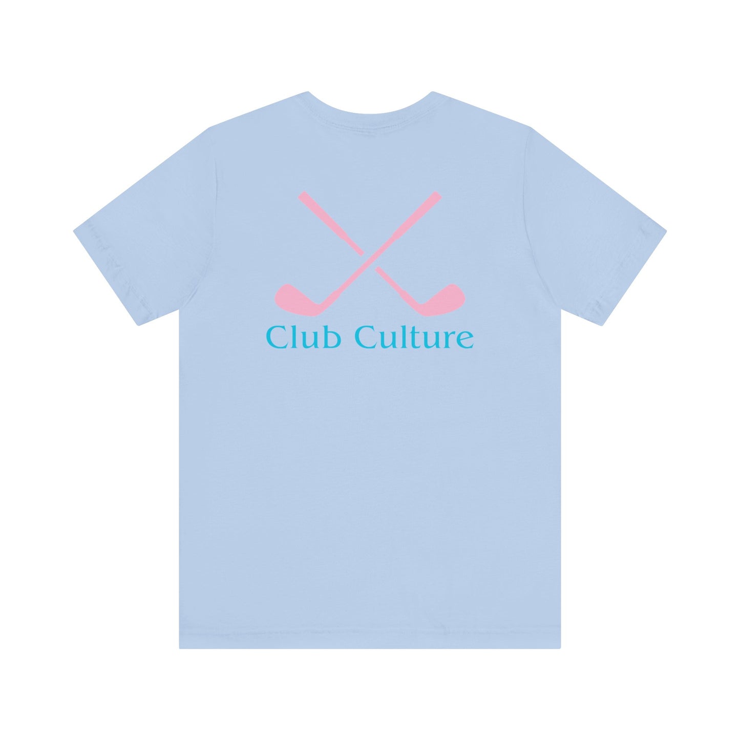 Golf (Pink on Blue )