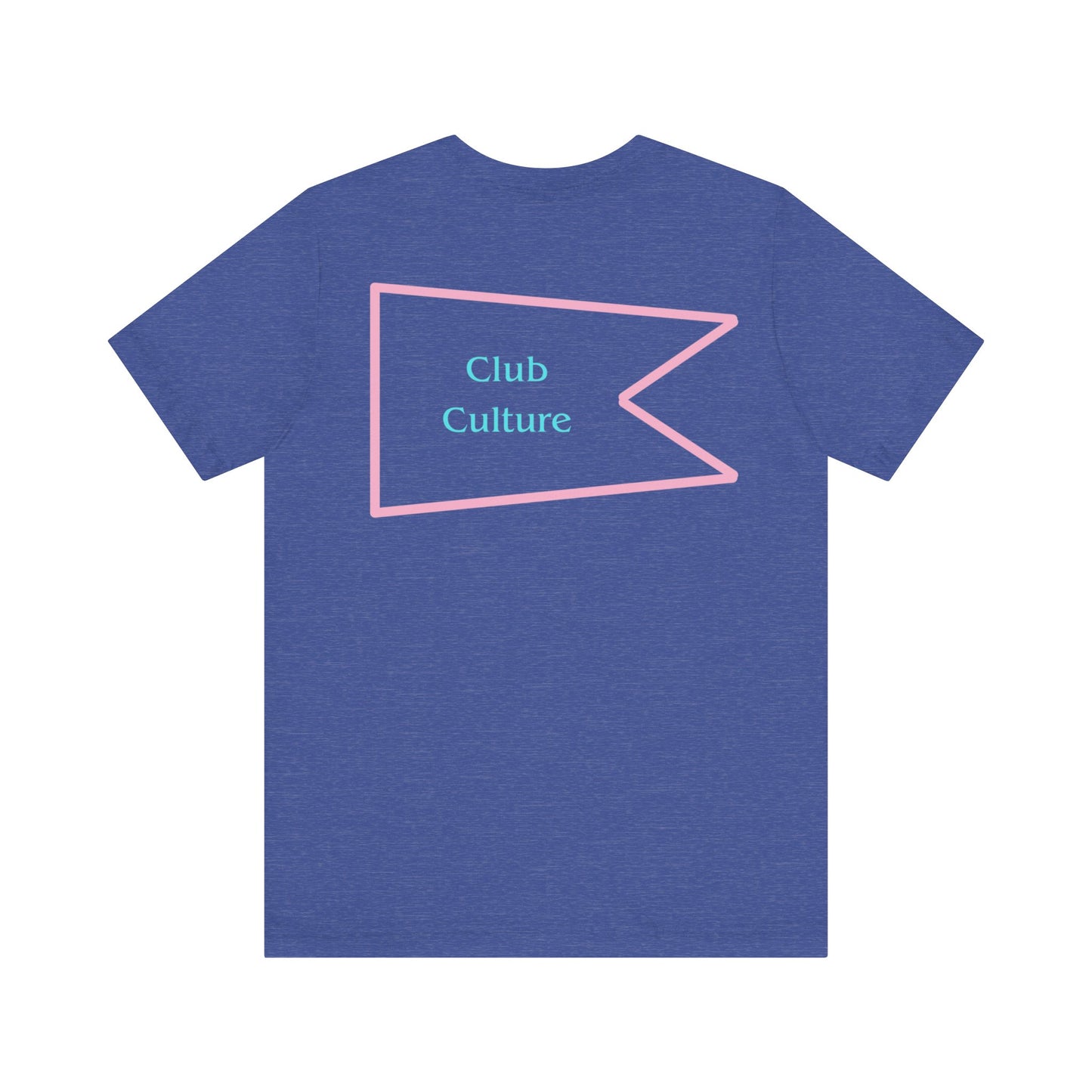 Yacht (Pink on Blue)