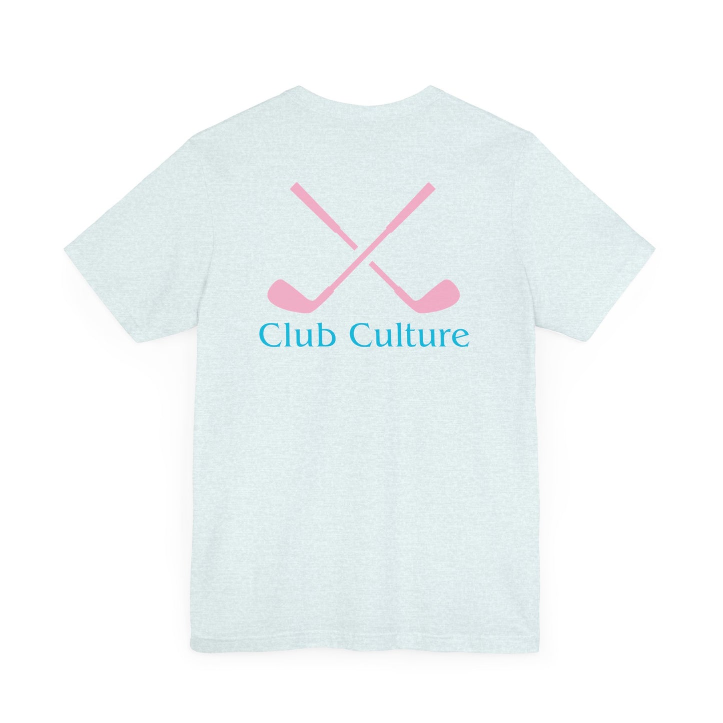 Golf (Pink on Blue )
