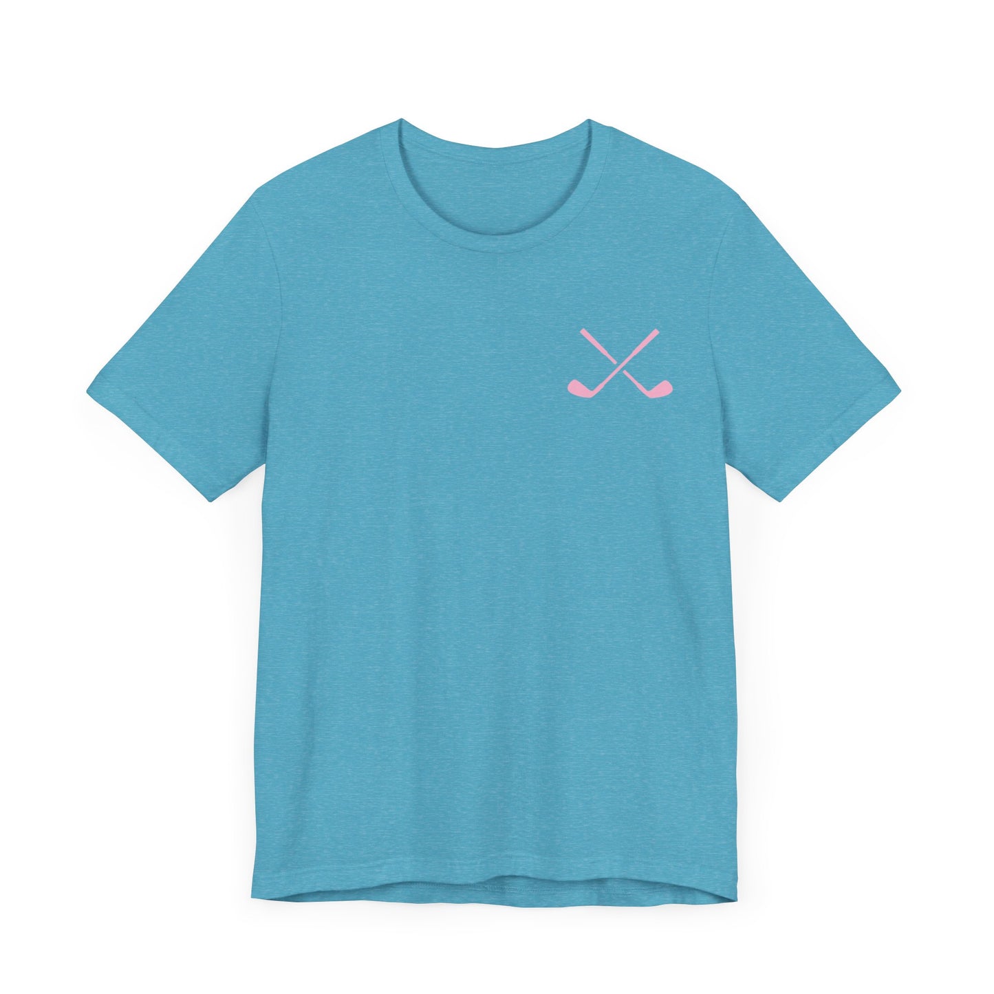 Golf (Pink on Blue )