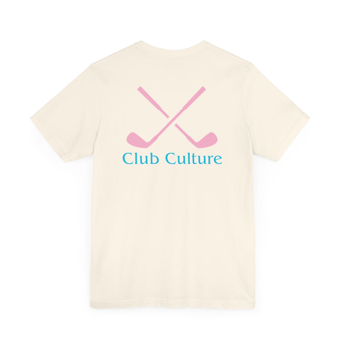 Golf (Pink on Blue )