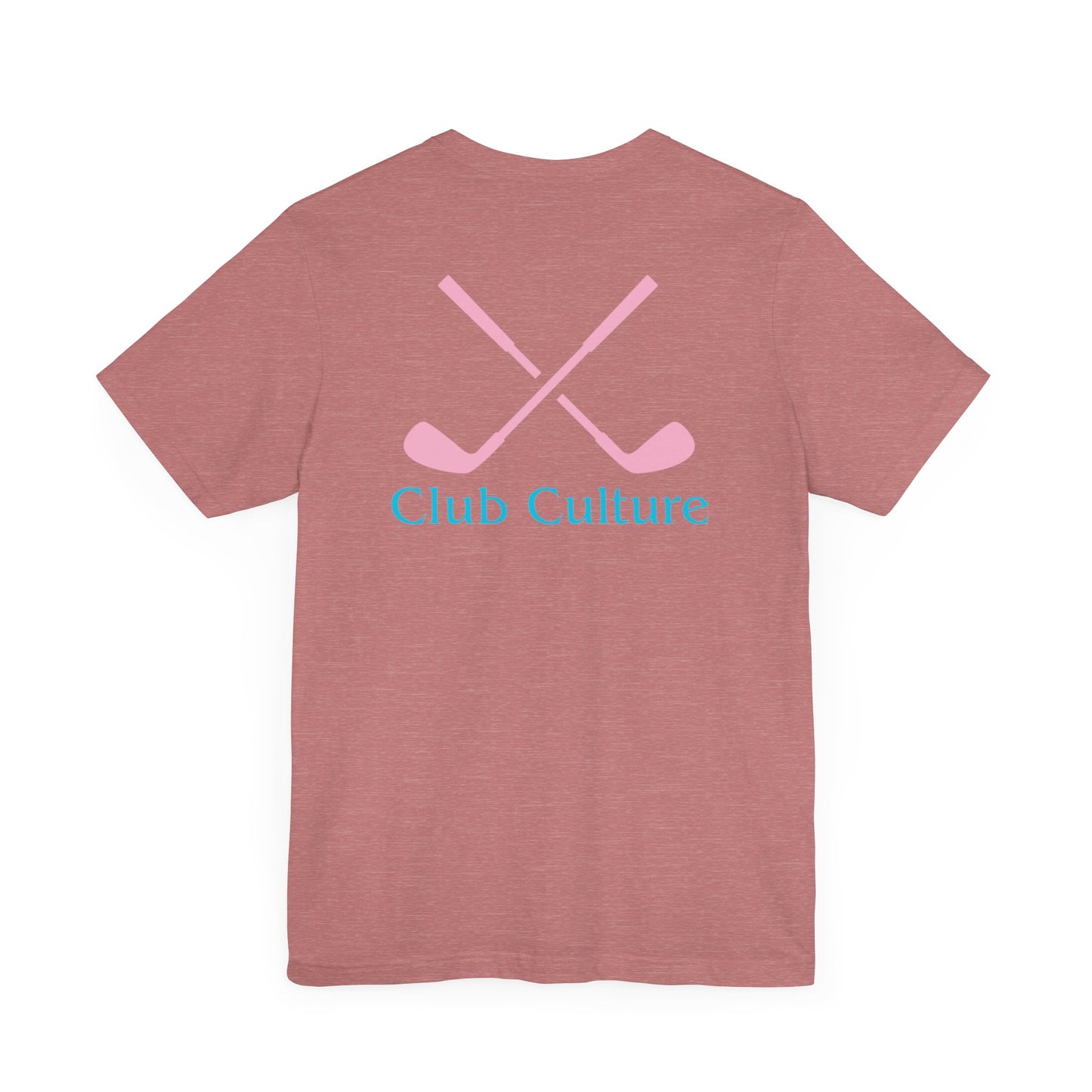 Golf (Pink on Blue )