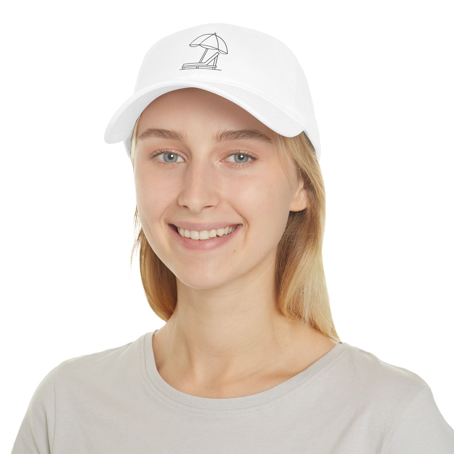 Club Hat - Beach Club (Black Logo)