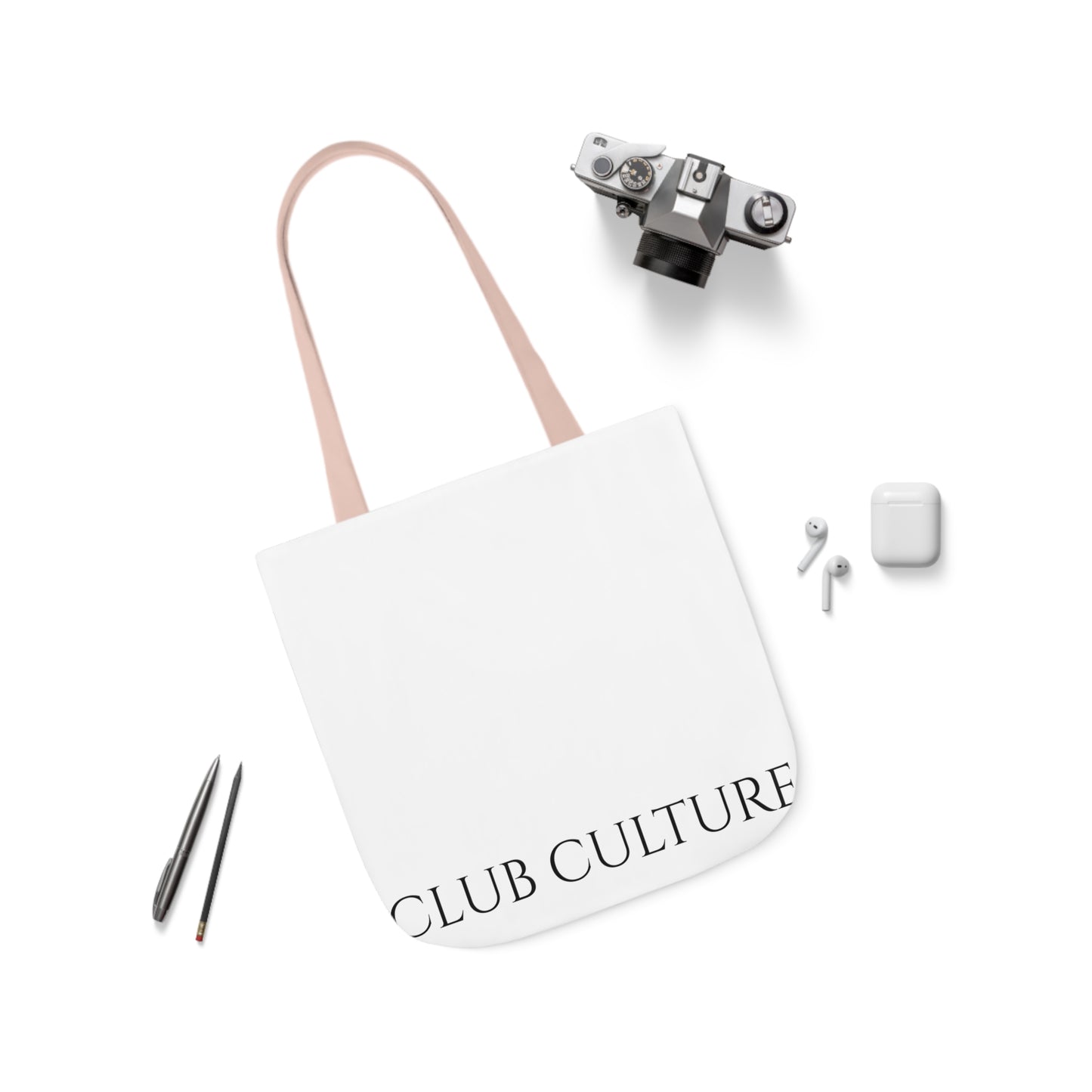 Canvas Tote Bag (5 Strap-Color Options)