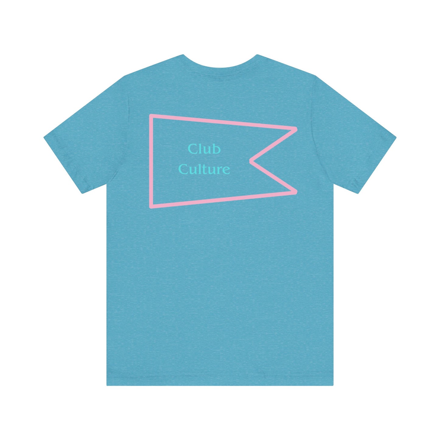 Yacht (Pink on Blue)