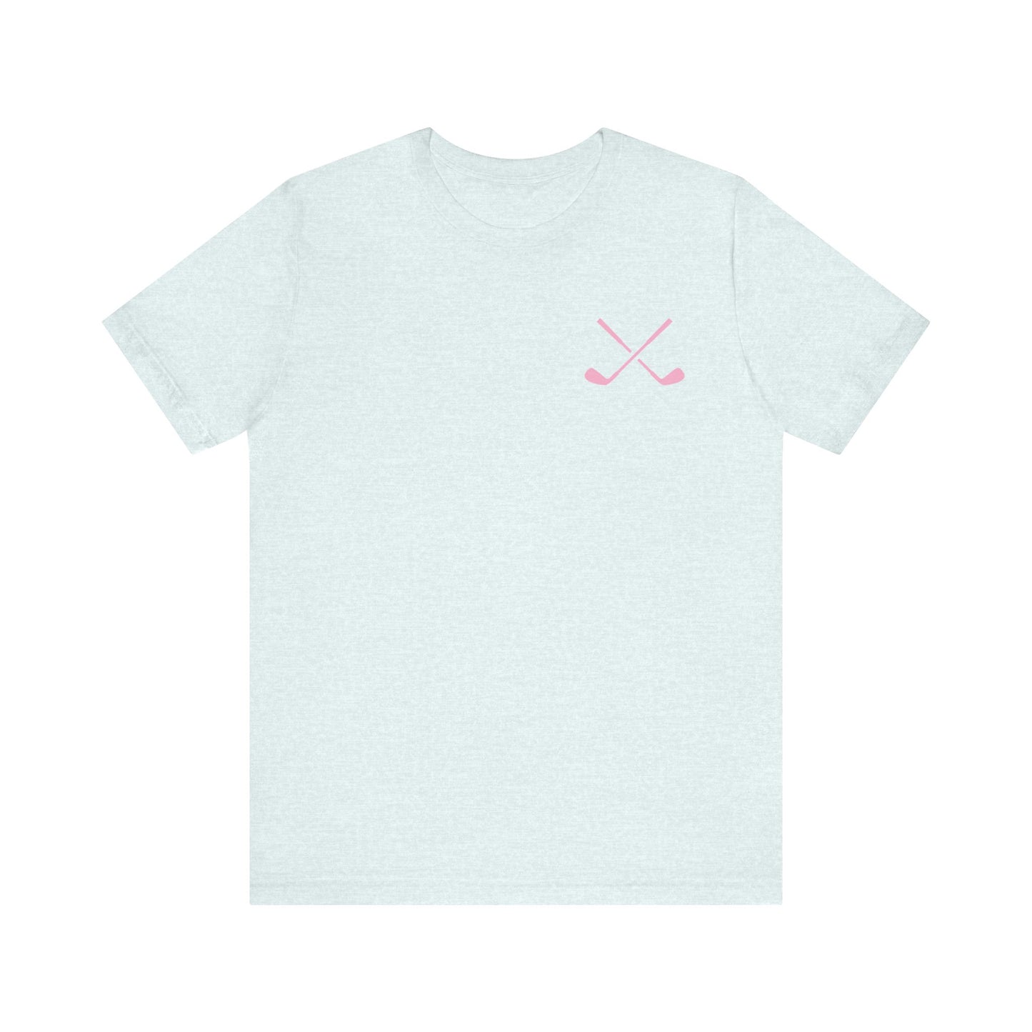 Golf (Pink on Blue )