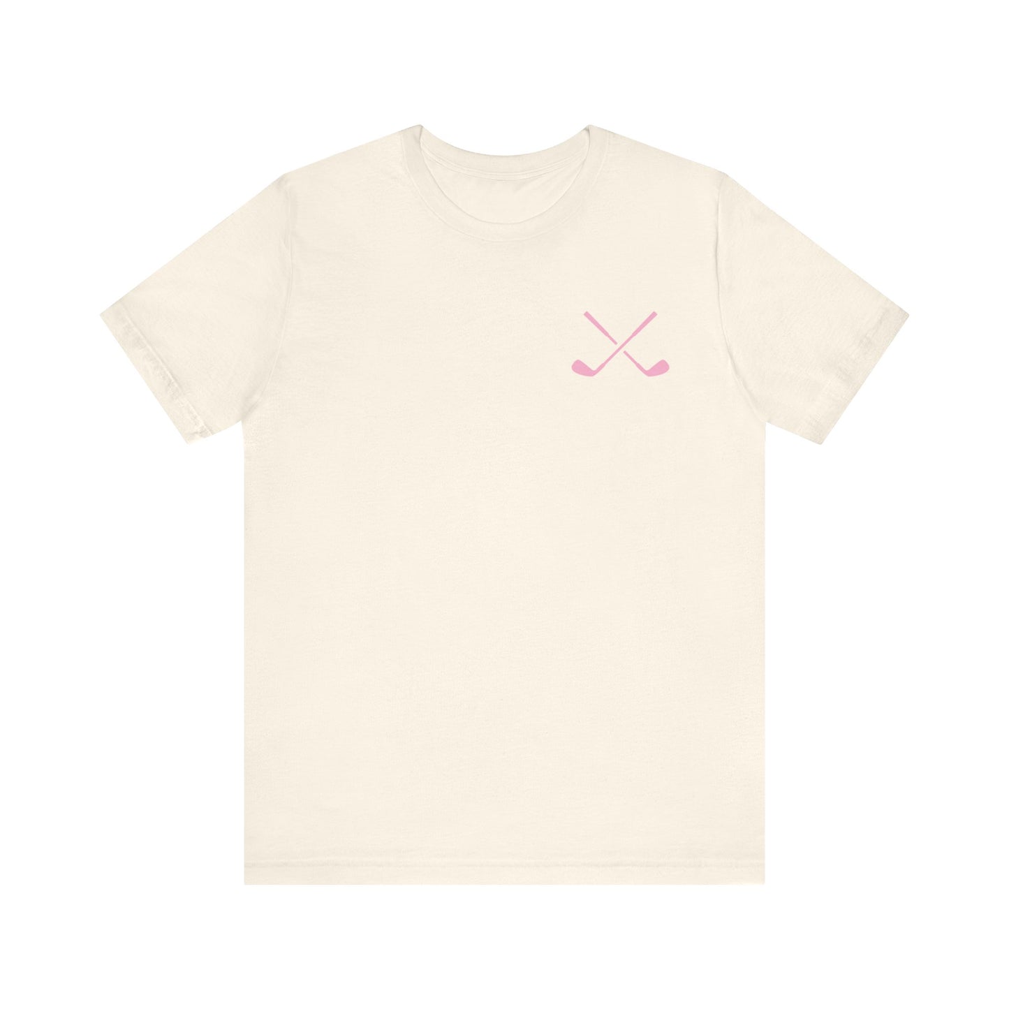 Golf (Pink on Blue )