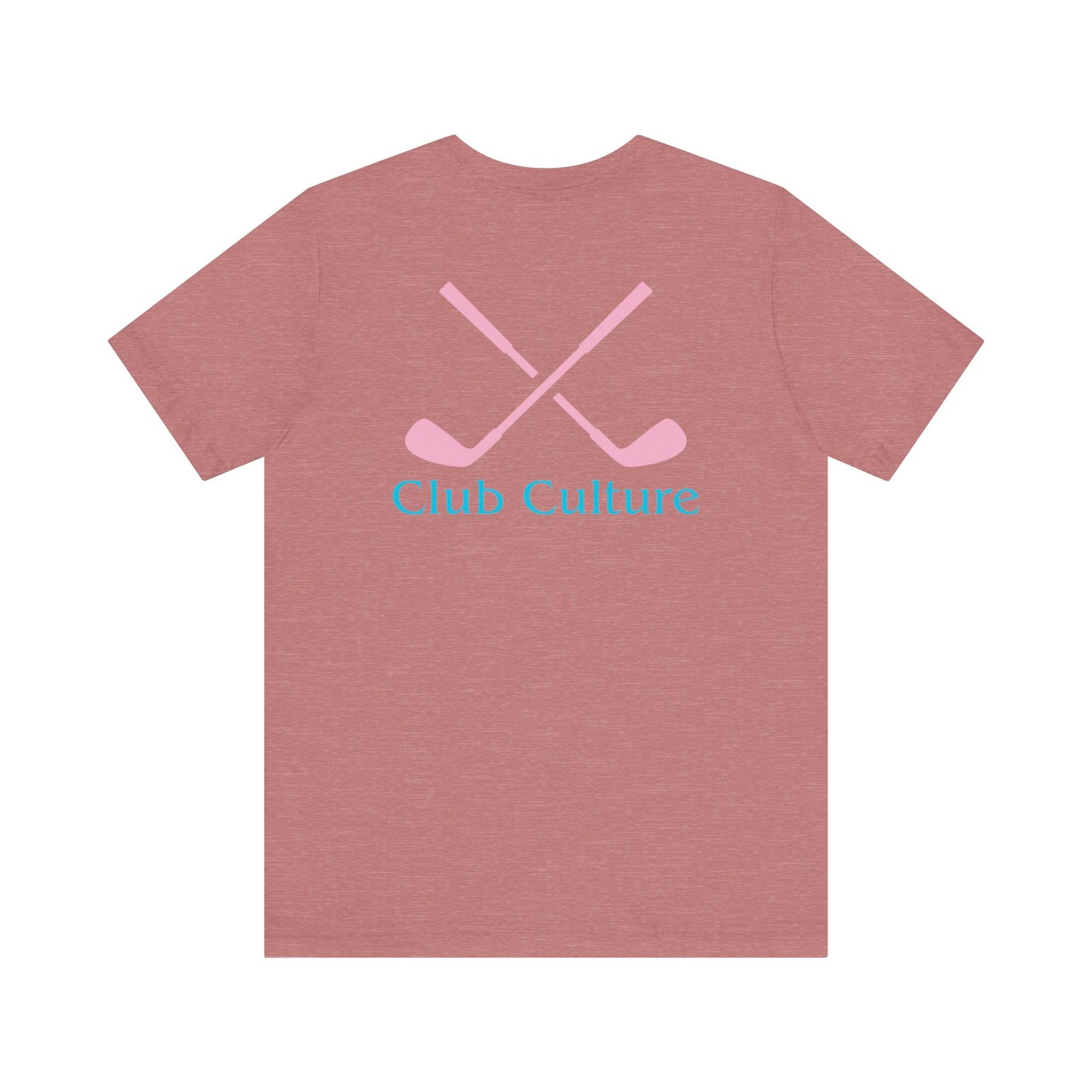 Golf (Pink on Blue )